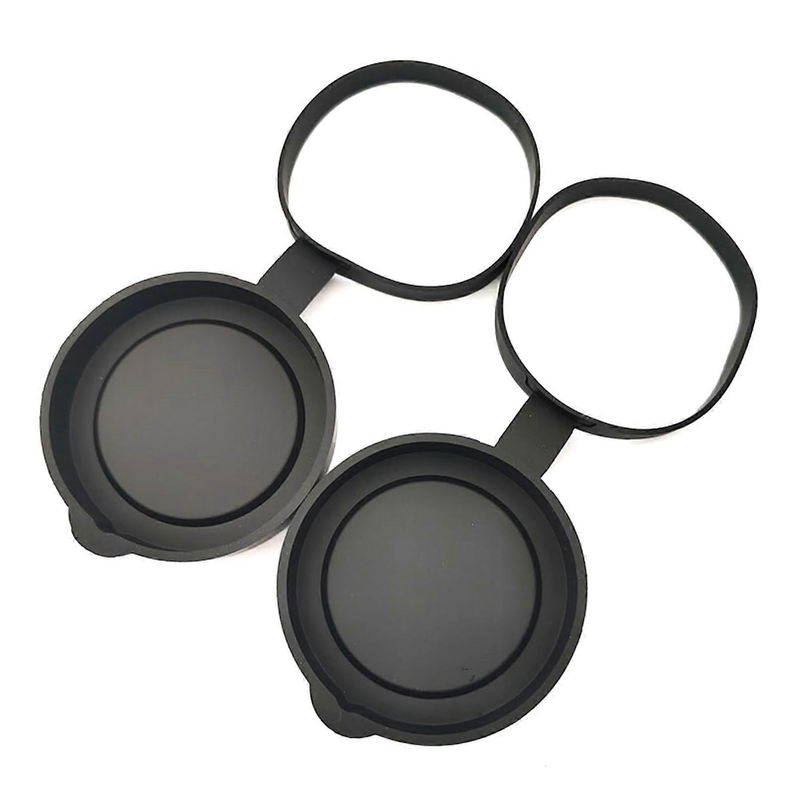 Silicone Caps For Binocular And Monocular Lens 6163mm Internal Diameter Soft Cover For Hiking And Outdoor Use