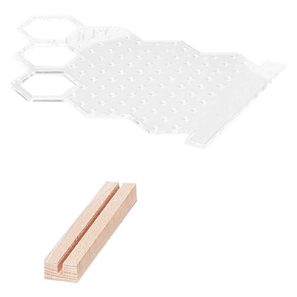 Jewelry Display Rack Earring Storage Stand Jewelry Store Use Honeycomb Shape for 1Set