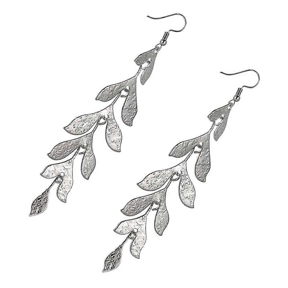 Stylish Mermaid Dangle Earrings 1 Pair Unique Design For Girls Perfect For Festivals And Celebrations In Silver Tone With Gift Item Function
