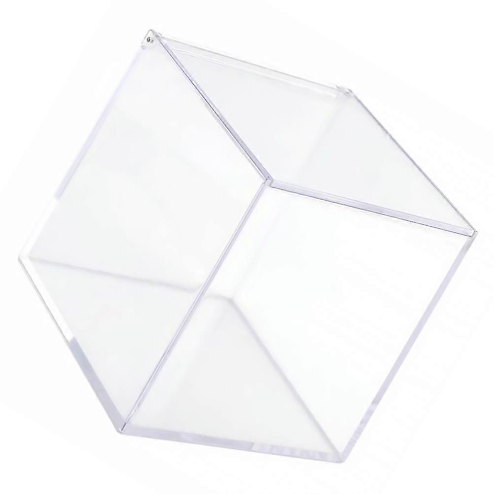 Clear Acrylic Tea Bag Holder for Coffee Capsule Storage 2Pcs