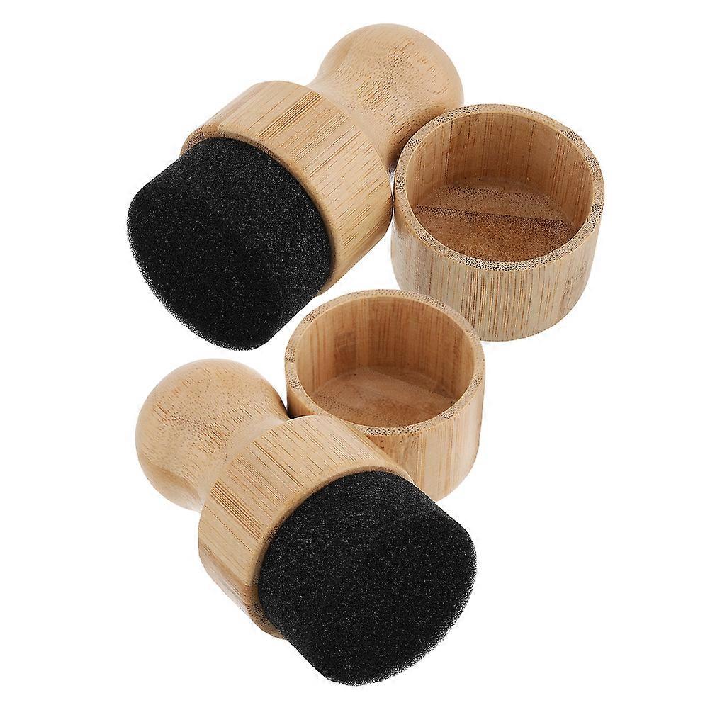 Bamboo Wax Applicator for Butcher Block Oil Application 4Sets