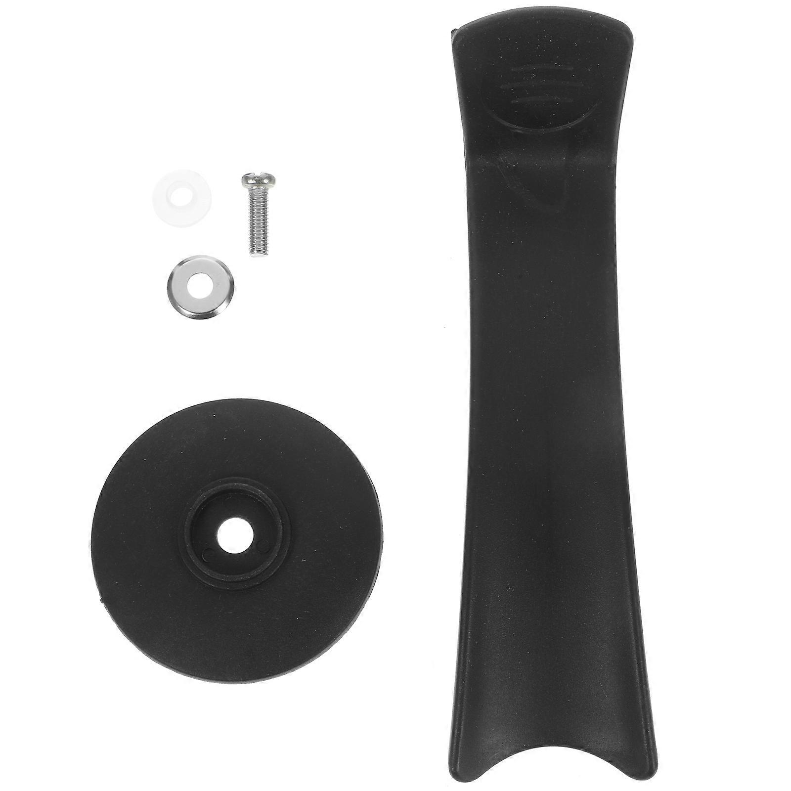 Universal Pot Lid Knobs Replacement Handle Set 18 Sets Wear Resistant Cookware Convenient Use Black Color Anti-Scalding