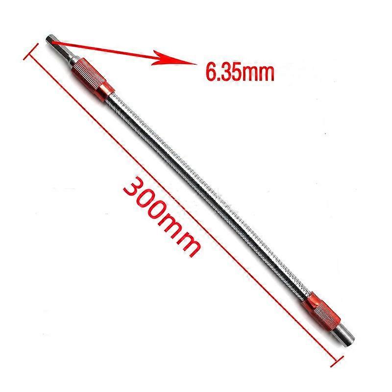 Hexagonal Shank Metal Flex Universal Extension Bit Holder Magnetic Hex Screwdriver Bit Connection Extension Rod for Hand Drill