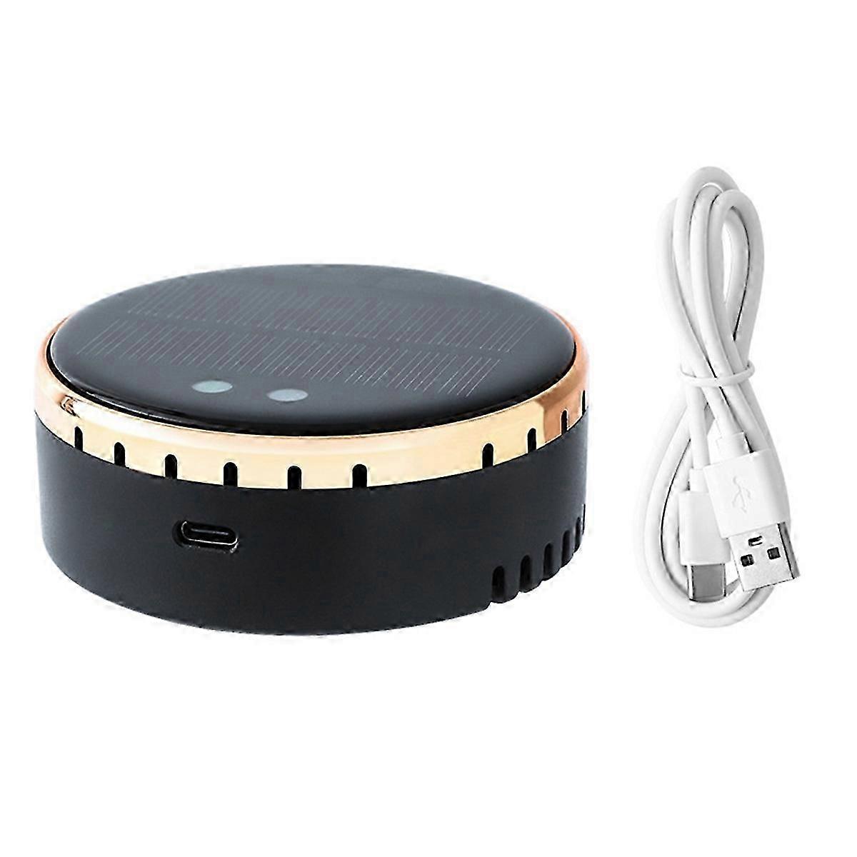 Air Purifier Solar Powered Usb Dual Powered Removes Car Odor No Filter Needed Instant Odor Removal