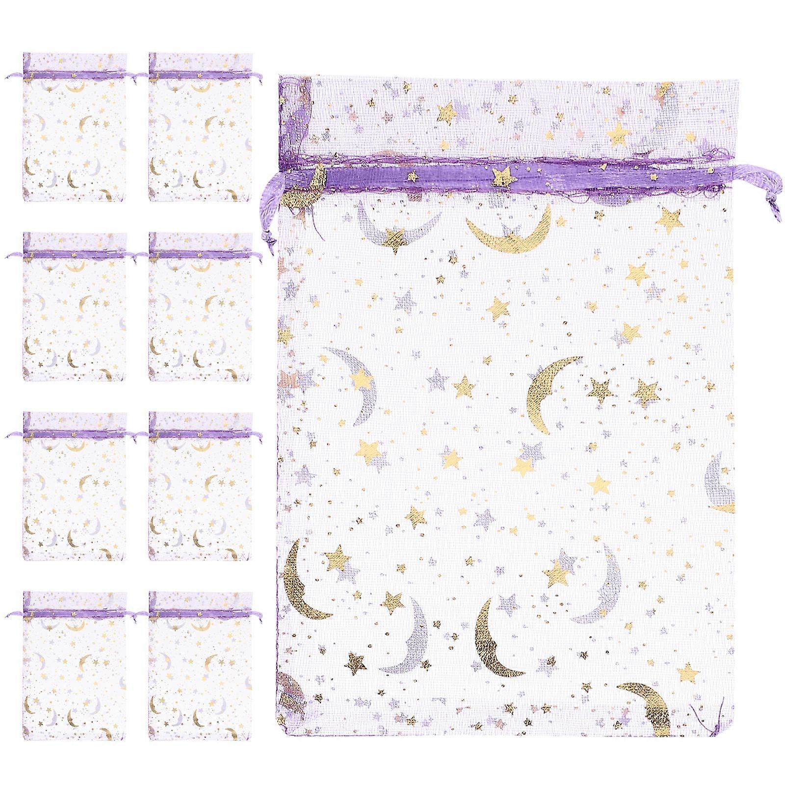 Mesh Gift Bags 100 Pcs Drawstring Storage Bags Ideal For Candy Jewelry Travel Use In Rectangular Shape