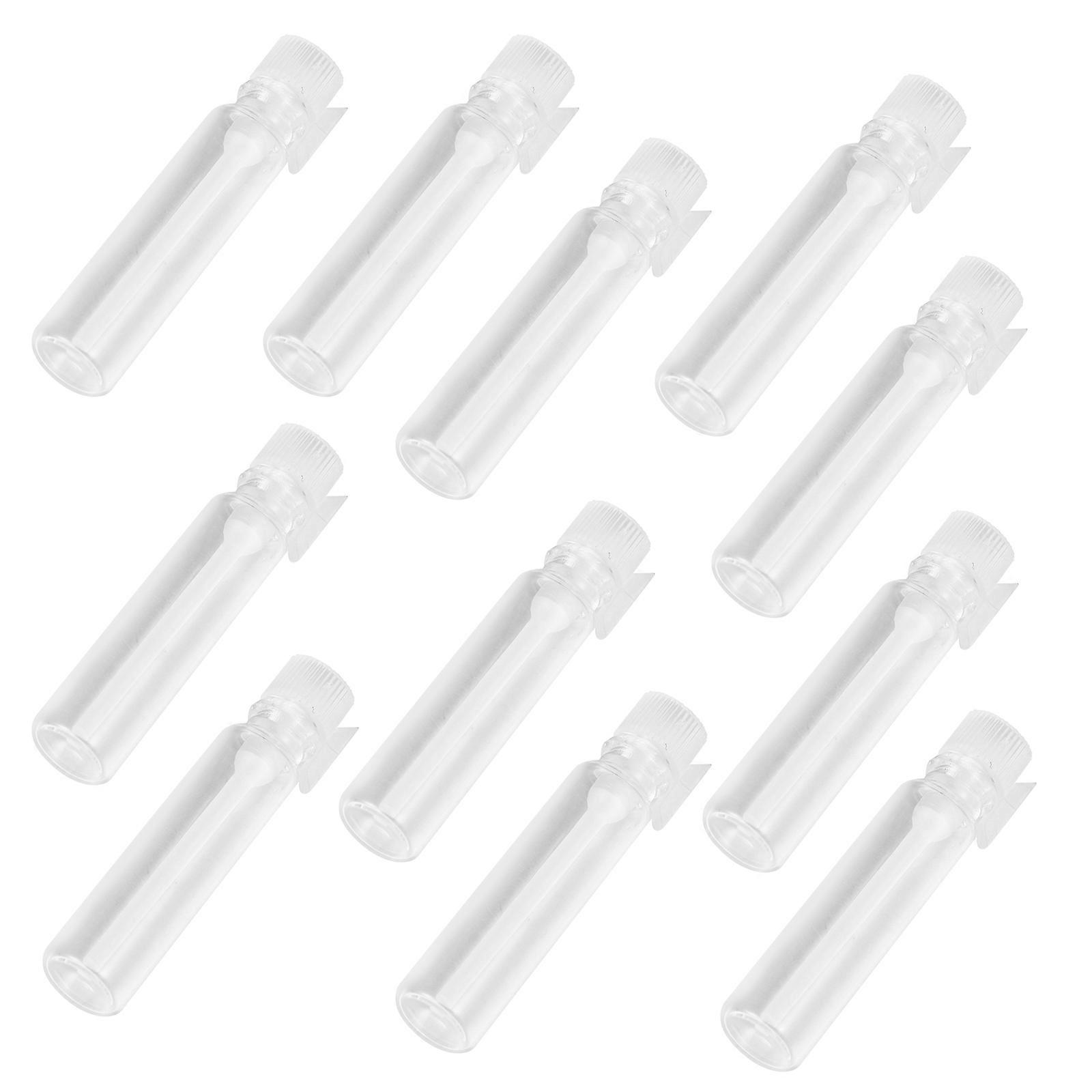 Transparent Glass Perfume Bottle for Storage 50Pcs Refillable Sample Vial Bottles
