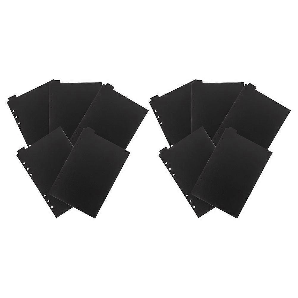 Binder Dividers Plastic Book Binder Divider for Office Use 30Pcs