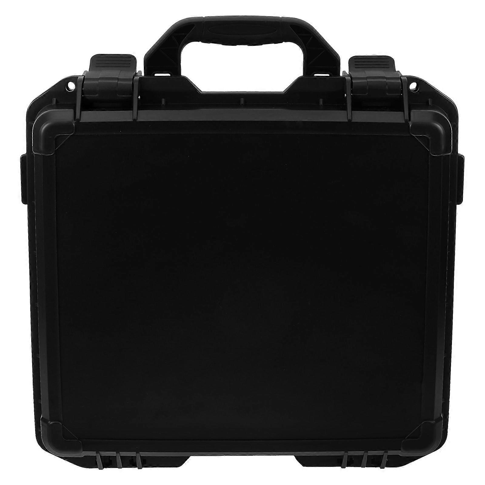Handheld Tools Box Multi-Purpose Tool Case for Storage Use 2Pcs Black PP