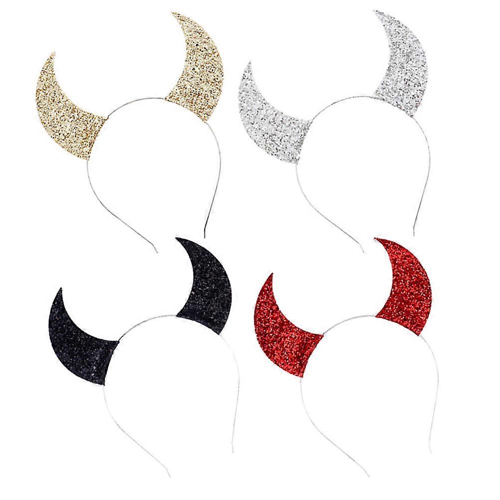Horn Hair Accessory Horn Headband for Women Wearing 12Pcs Set