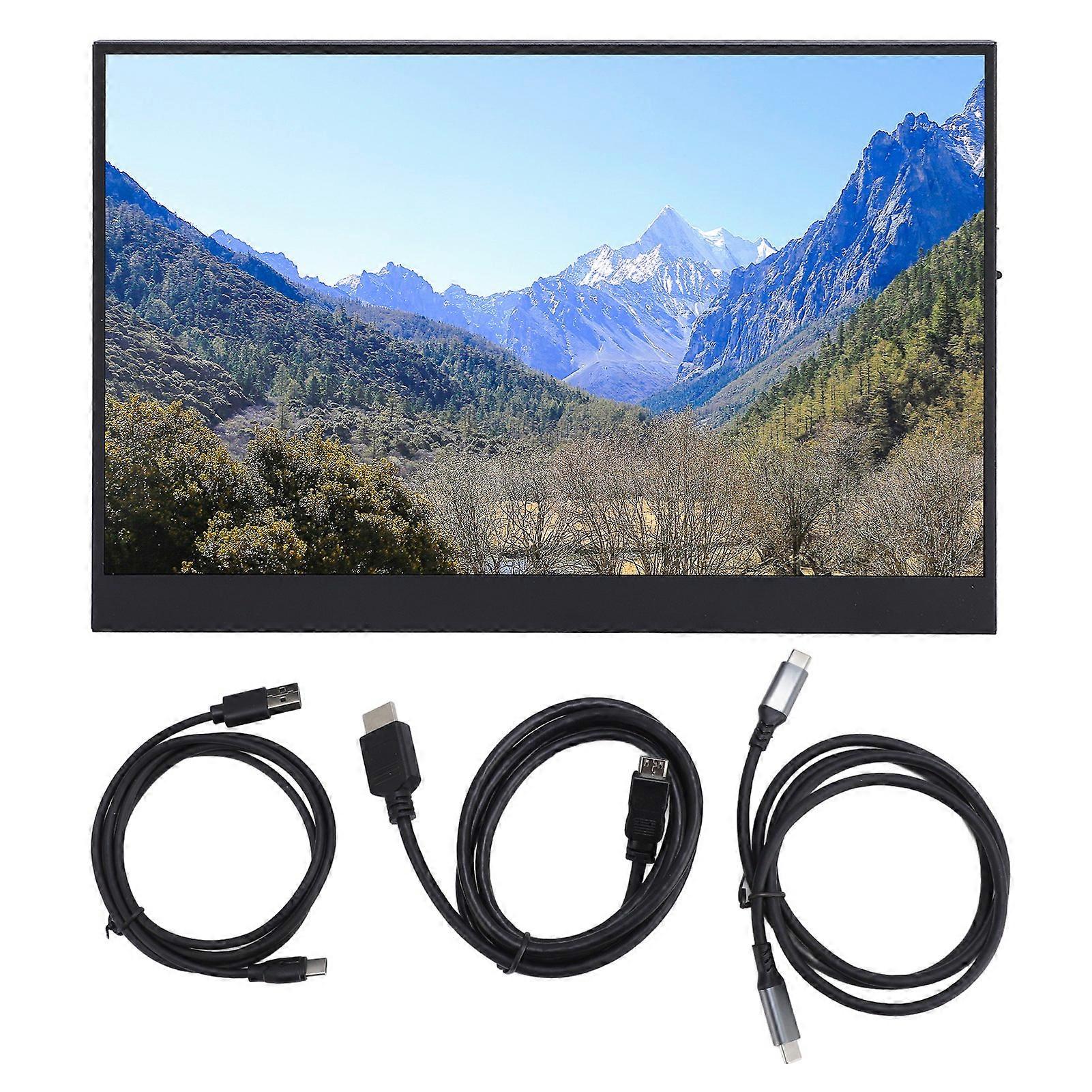 12 Inch Portable Laptop Display Extender 1920x1200 USB-C HD Screen for Windows Android