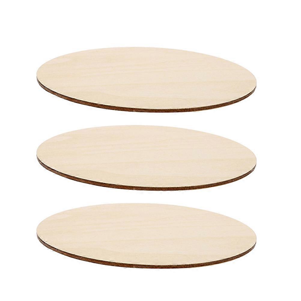 Painting Wood Circles Round Wood Slices for DIY 6Pcs Assorted Color