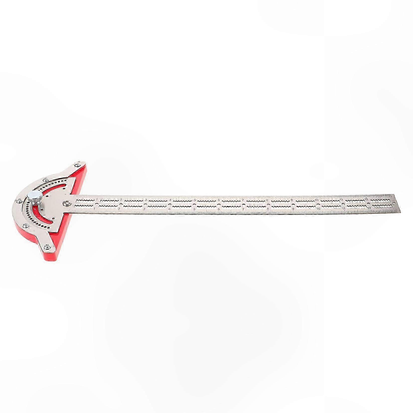 41x10x2cm Multifunctional Carpenter Square, Angled Measuring Ruler for Woodworking and Construction