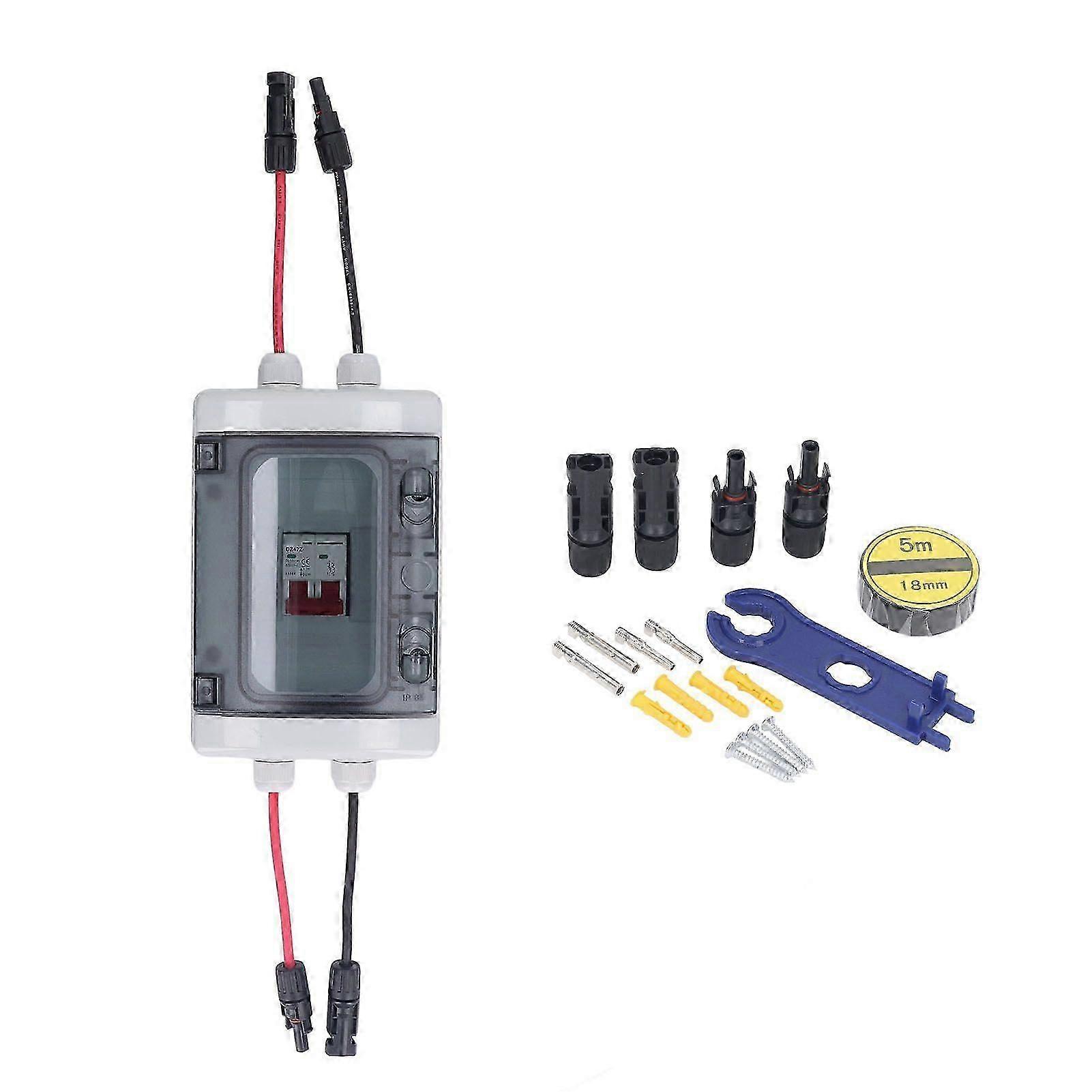 2025 Latest Model  DC Circuit Breaker Overload Protection PV Solar Disconnect