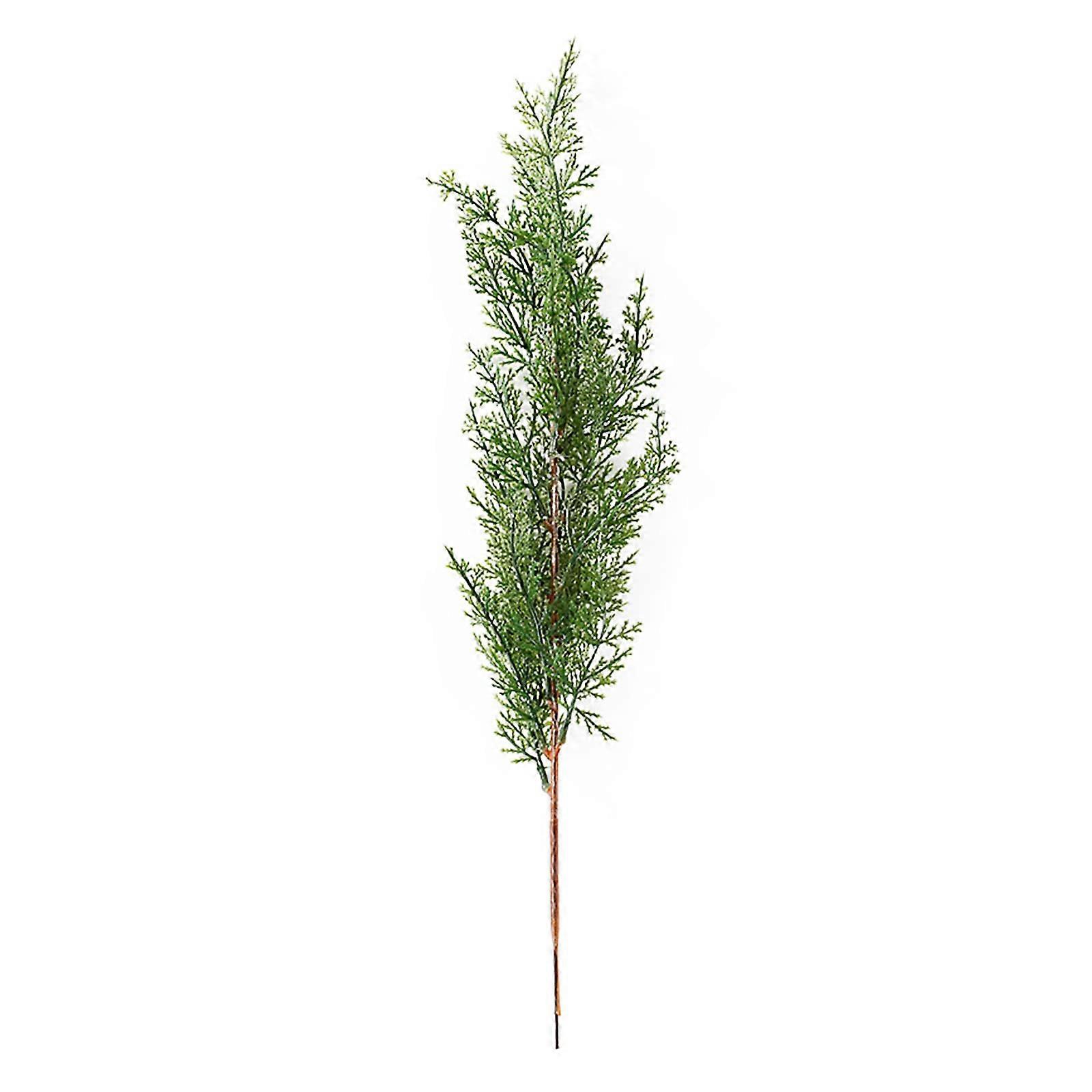 Artificial Cypress Branches 10Pcs, 16.5In Faux Long Stem Cedar Sprigs, Greenery for Garland and Wreath Decor Model #3