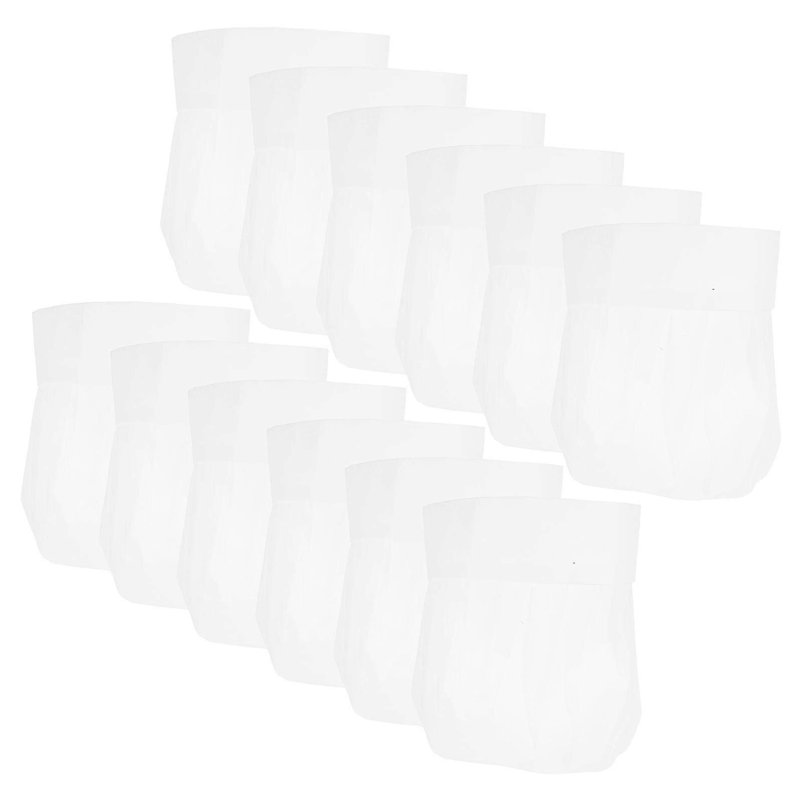 20Pcs Disposable Chef Hats for Kitchen Use Unisex Food Service Caps Comfortable