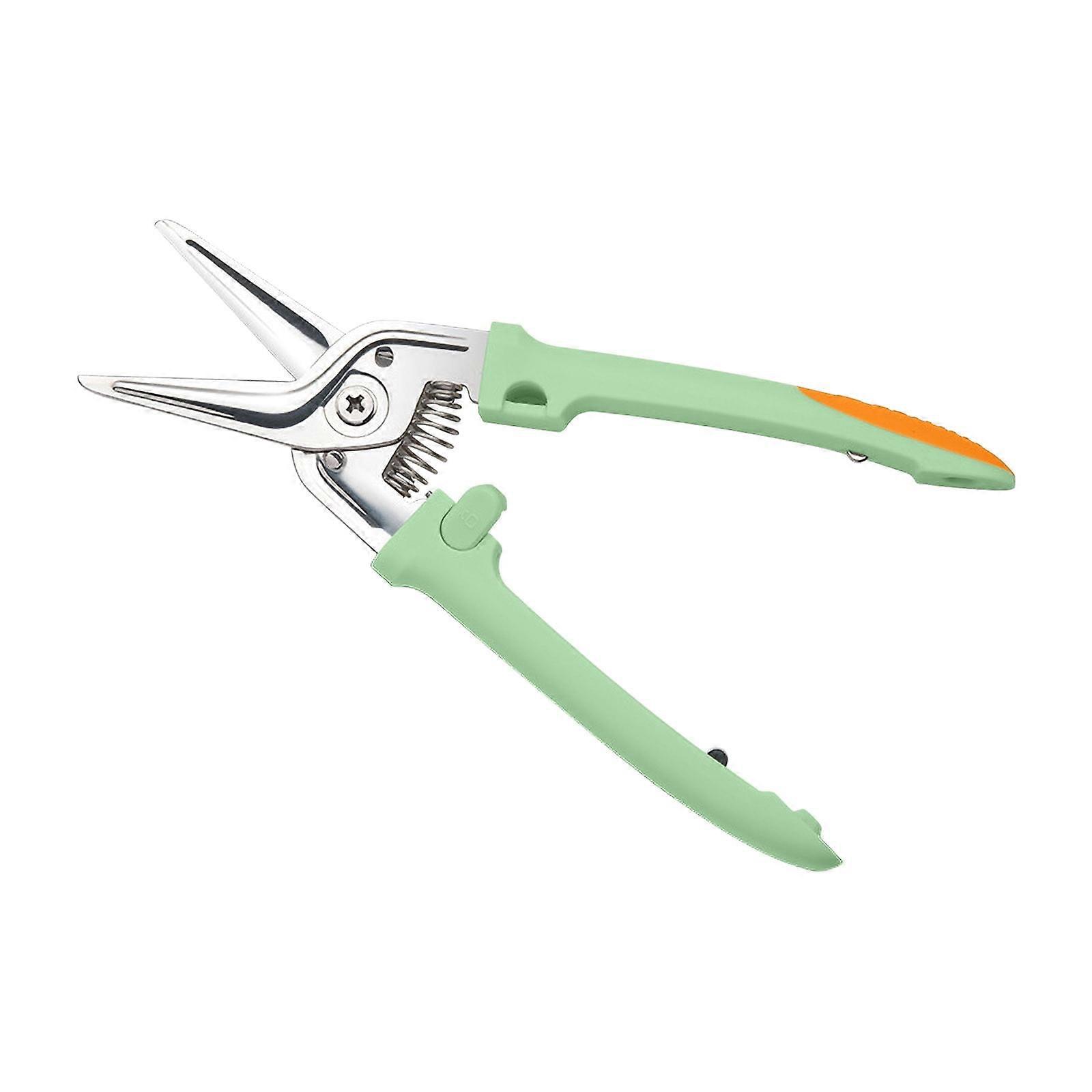 Ergonomic Spring-Action Scissors, Spring-Loaded Craft Shears with Stainless Steel Blades, for Cutting Intricate Details and Tight Patterns
