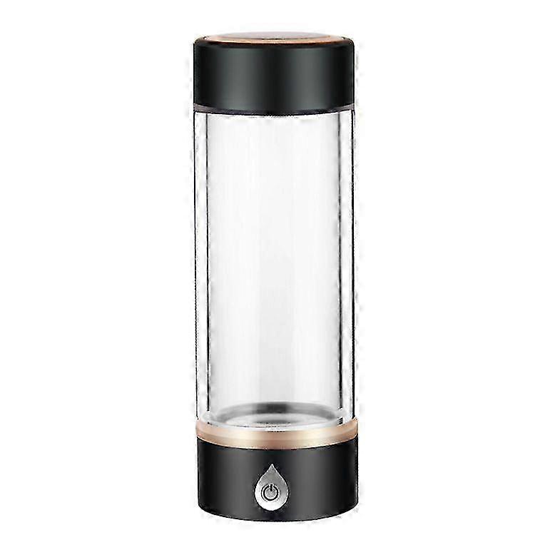 Générateur d'eau riche en hydrogène SPE portable à double usage de 420 ml, 1 500 ppm, bouteille de 25 à 26 litres
