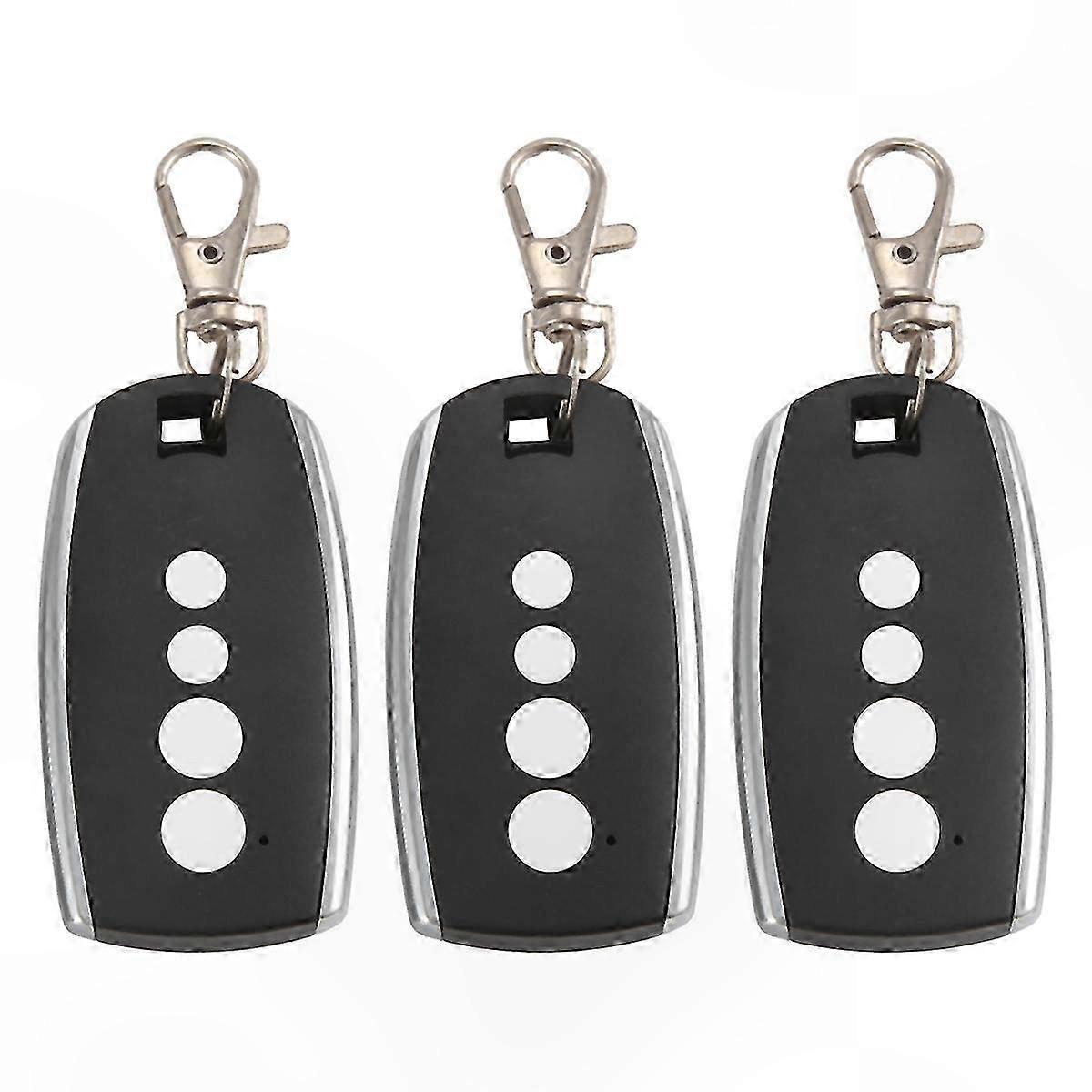 Universal 433.92MHz Rolling Code Garage Door Remote Control for Swing Gate Opener Handheld Transmitter-Compatible with Most Systems