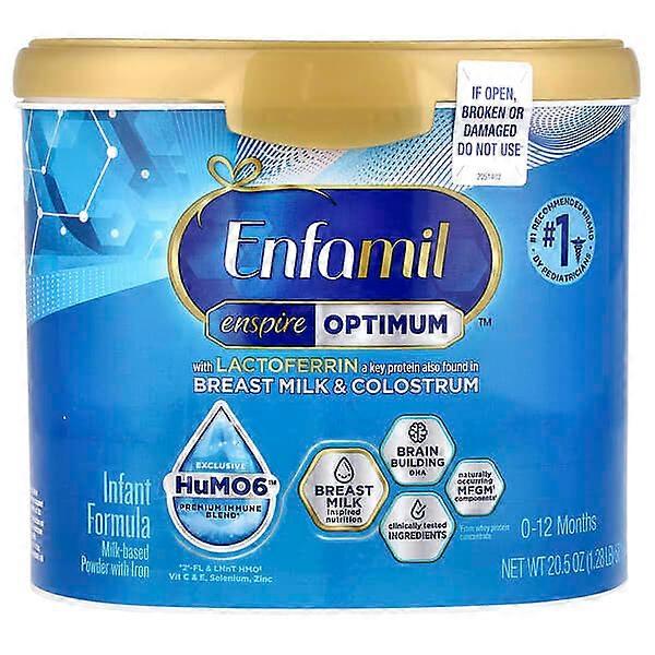 Enfamil, Enspire OptimumÃÂ¢ÃÂÃÂ¢, Infant Formula, Milk-Based Powder With Iron, 0-12 Months, 20.5 oz (581 g)