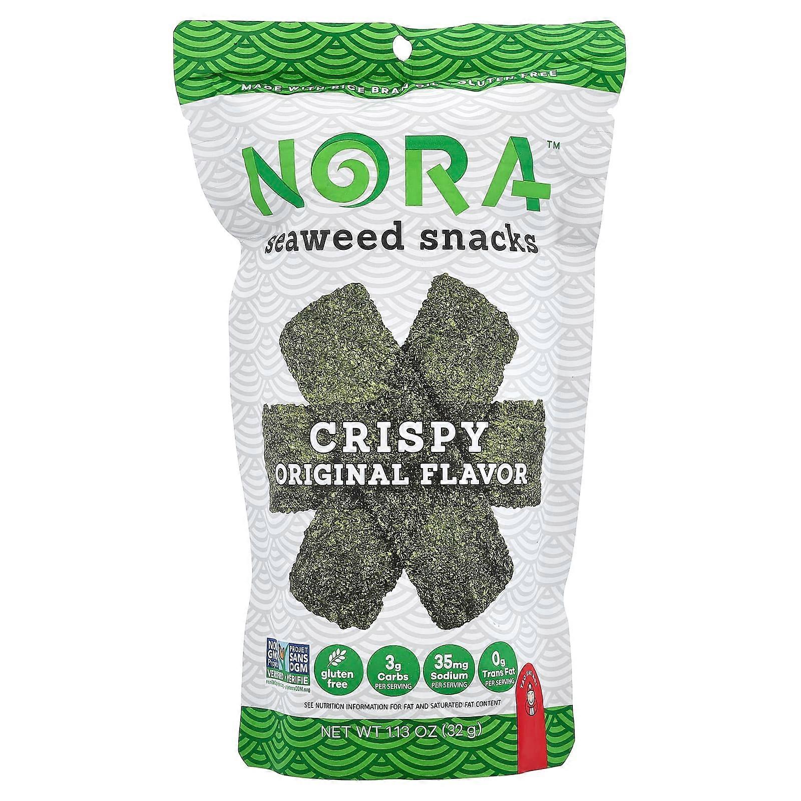 Seaweed Snacks, Crispy Original, 1.13 oz (32 g)