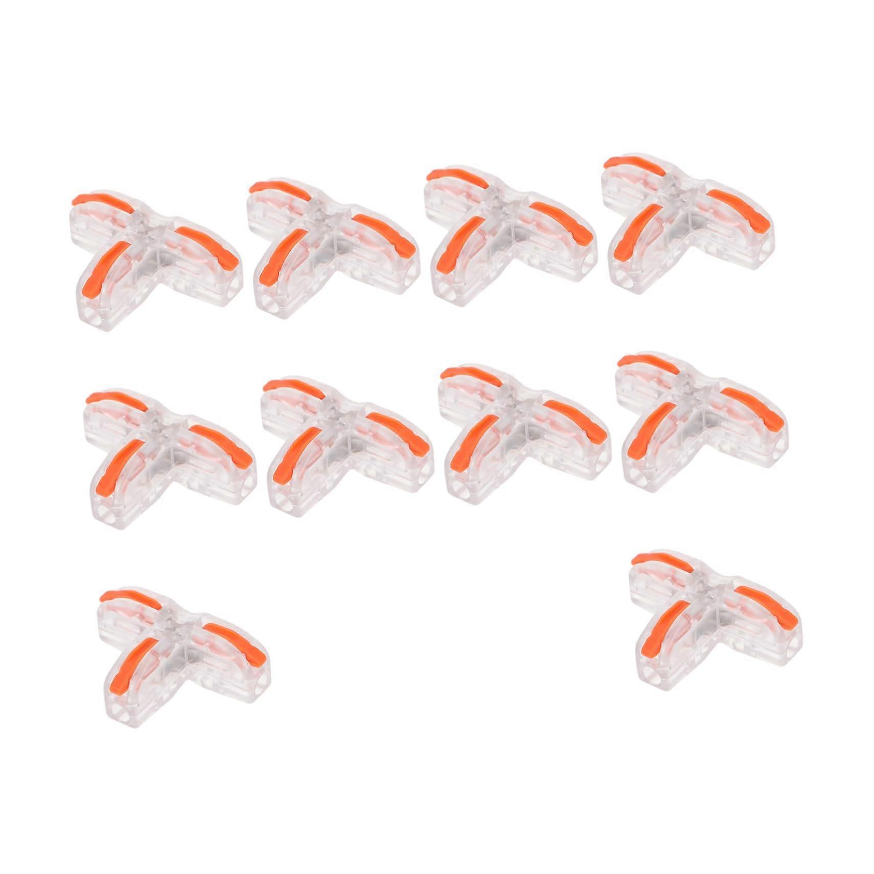 Insulating Cable Terminals 10 Pcs Tinned Wire Terminal Connector Quick Splice For Electrical Repairs