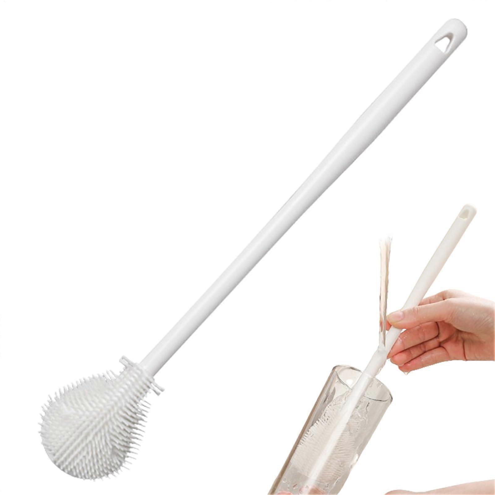 Water Bottle Brush Long Handle Hanging Scrubbing Brush For Glassware Bottle Cleaner For Cups NarrowNeck Containers