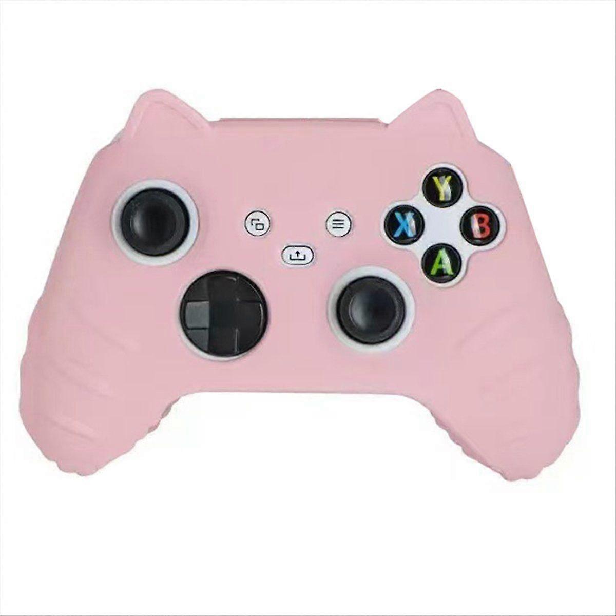 Cat Silicone Protector for /S Controllers -Thumb Stick Grip Caps, Game Controller Case Cover