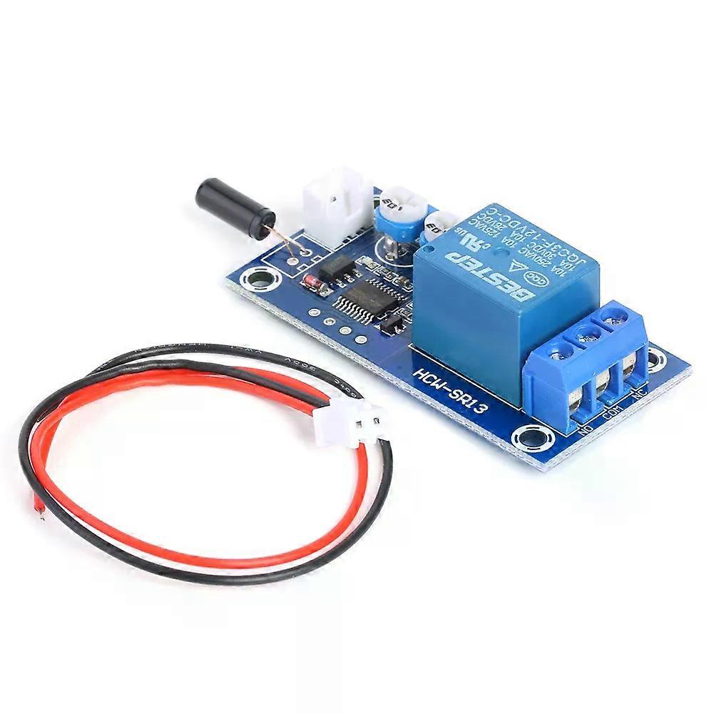 Closed Module Alarm Triggered Vibration Delay Time Relay Switch Module Vibration Trigger Sensor Board