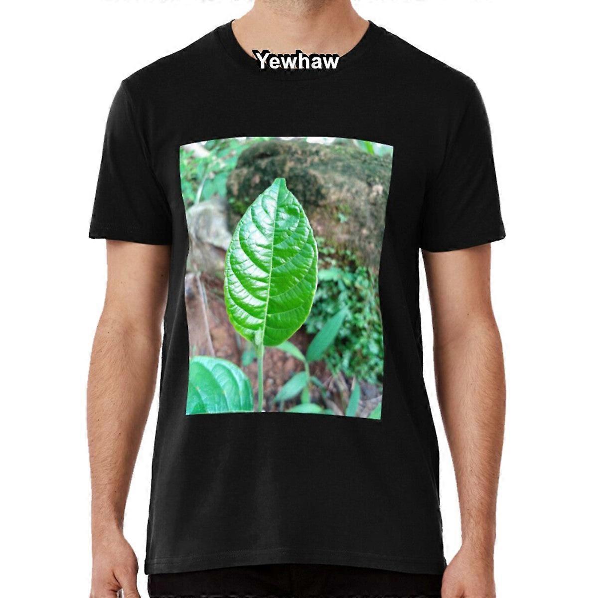 Natural Leaf T-shirt Tropical Summer Spring