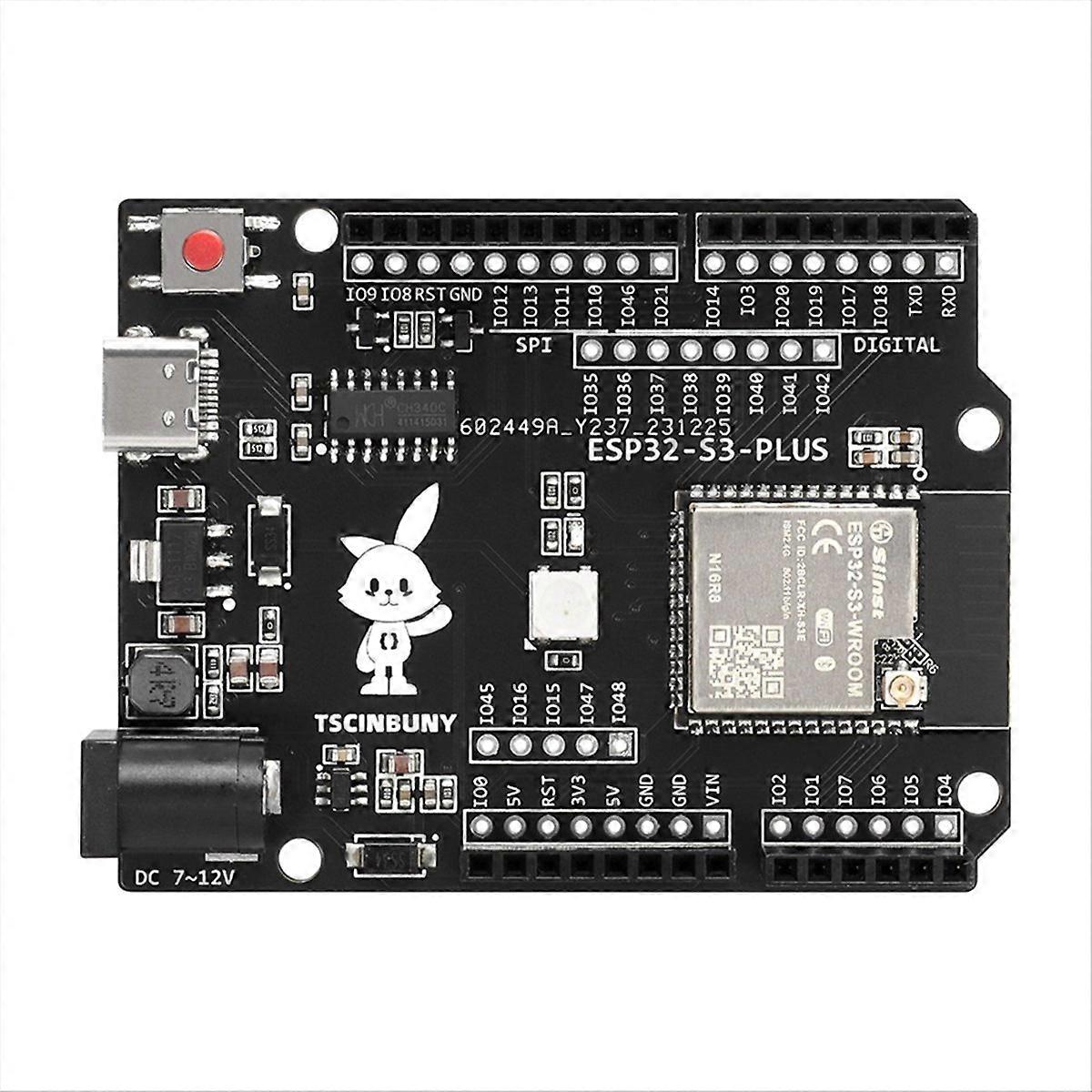 TSCINBUNY ESP32 S3 PLUS Entwicklungsboard für Arduino IDE Kit