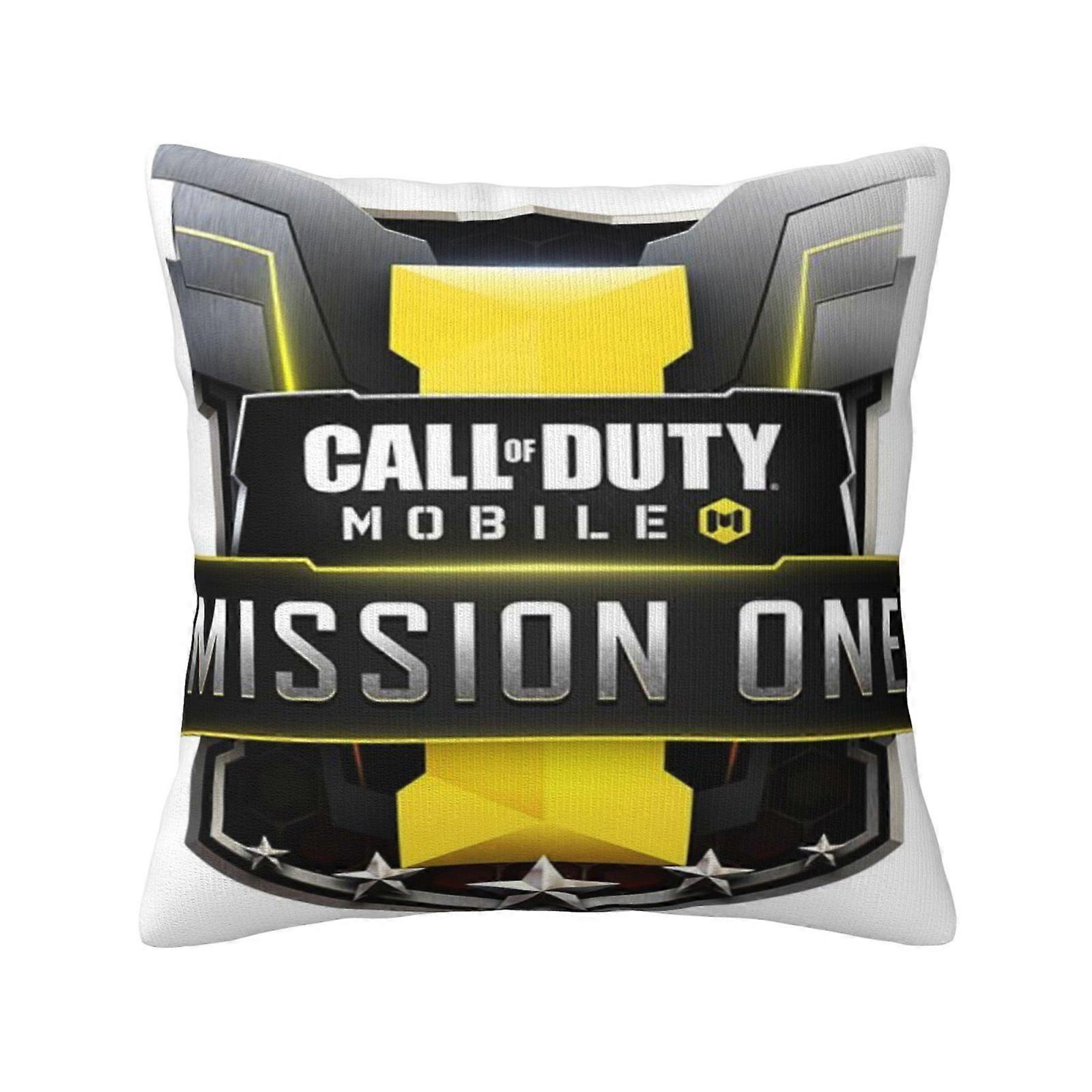 c2460コールオブデューティ枕カバースロー枕ケース柔らかいポリエステルソファクッションケース椅子ソファ寝室リビングルーム家の装飾yui2460