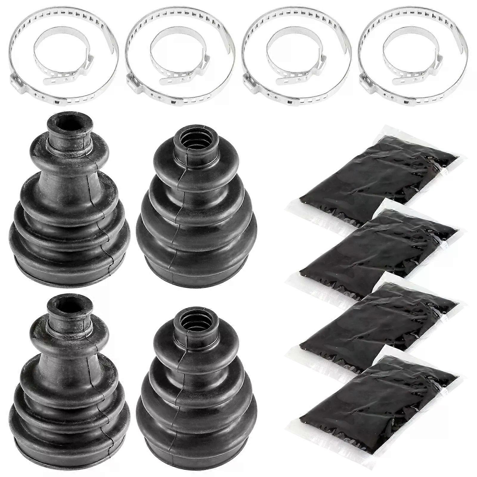 2 Front Axle Inner and Outer CV Boot Kit fits Polaris Ranger XP 700 4x4 2006 NO.89642