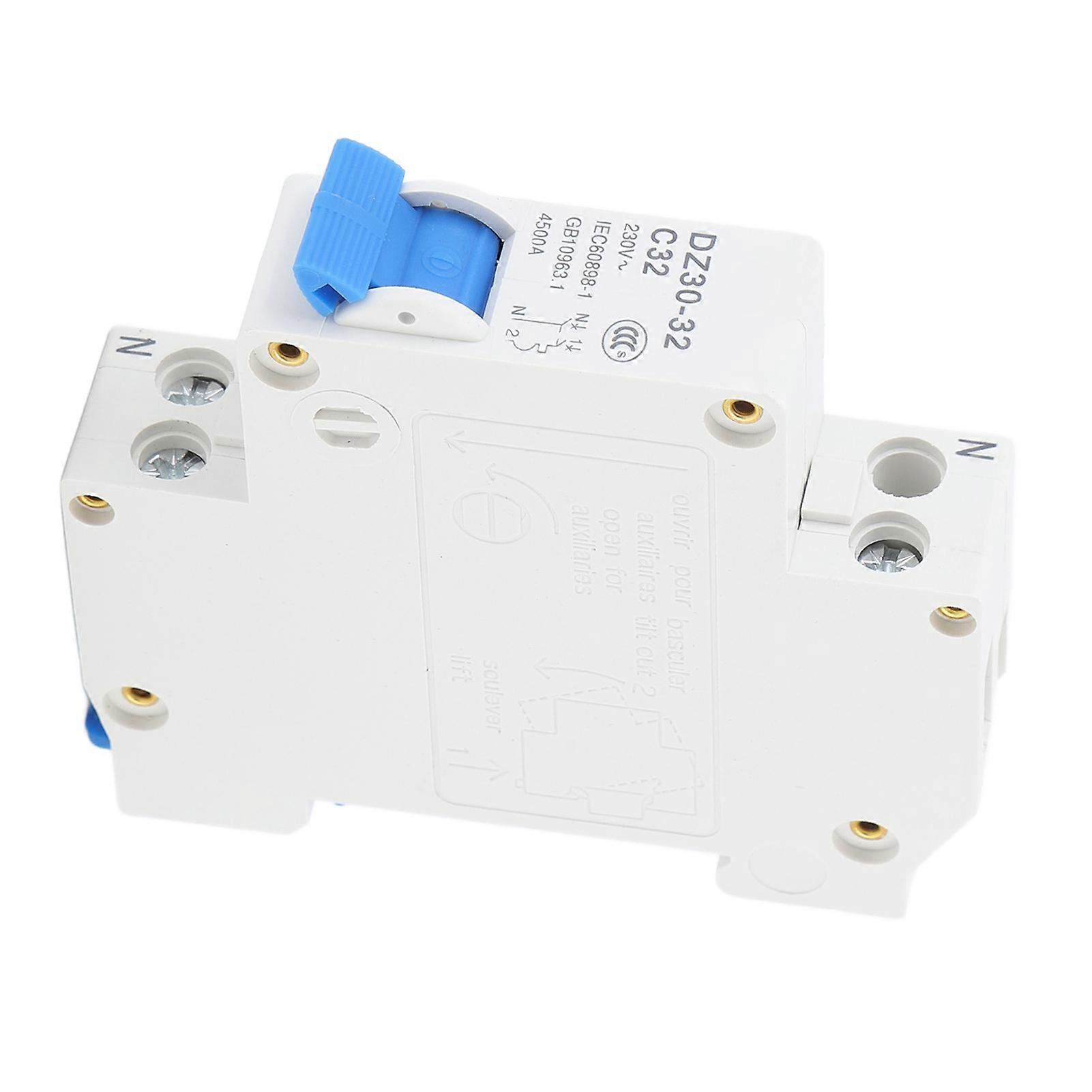 Double In Double Out Mini Circuit Breaker for Short Circuit Overload Protection Single Pole Circuit Breaker 