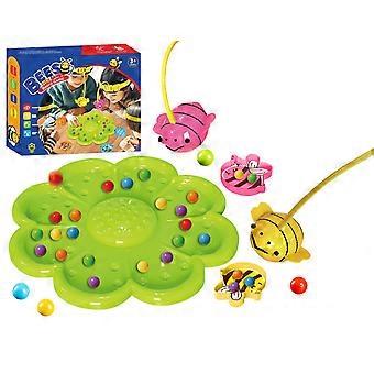 Magnetische kralencollectie visspeelgoed voor kinderen met bijenavontuurontwerp en compacte organisatie, veelkleurig