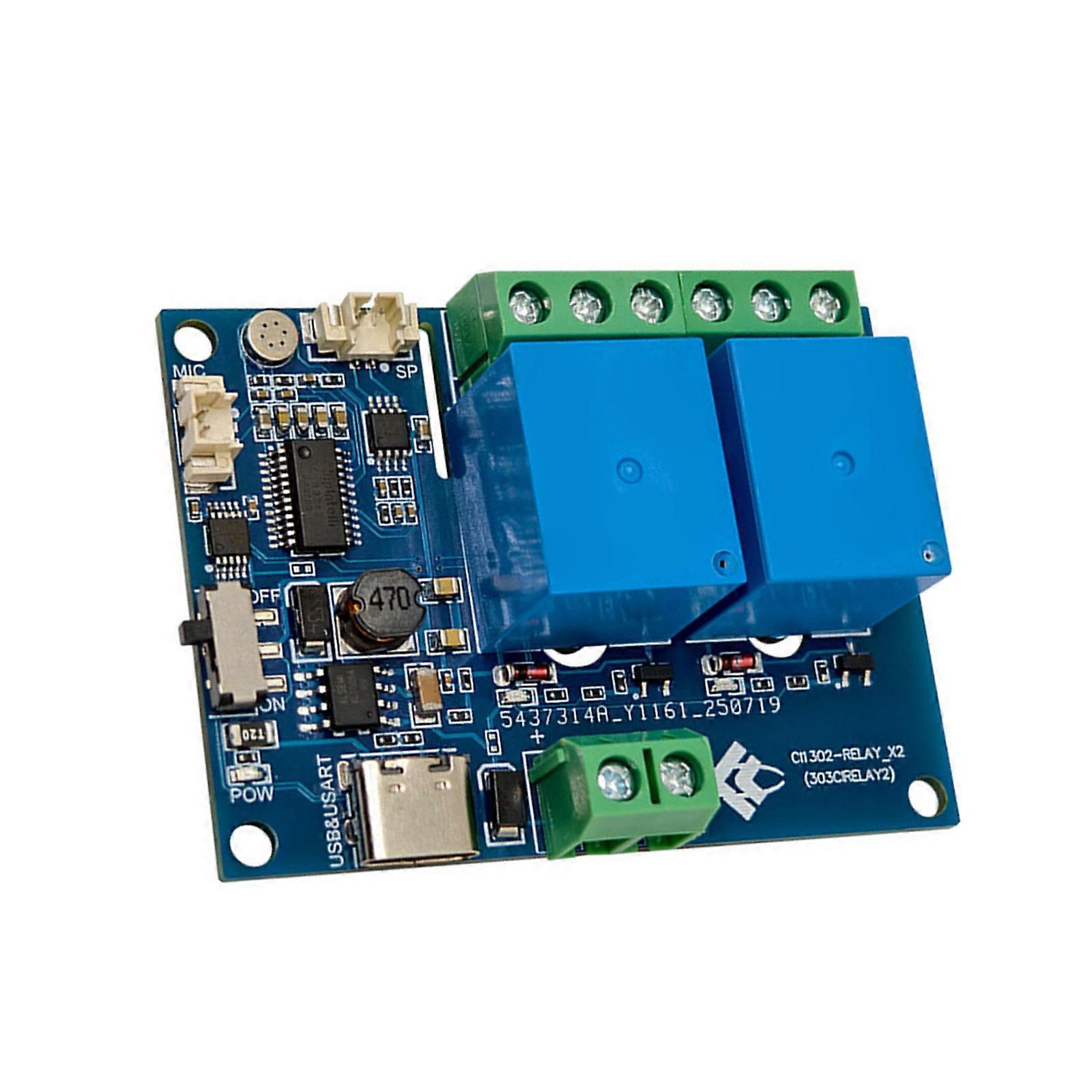 CI1302 Low Power Voice Controlled Module 2 Channel Module Secondary Development for Industrial Application Multicolor