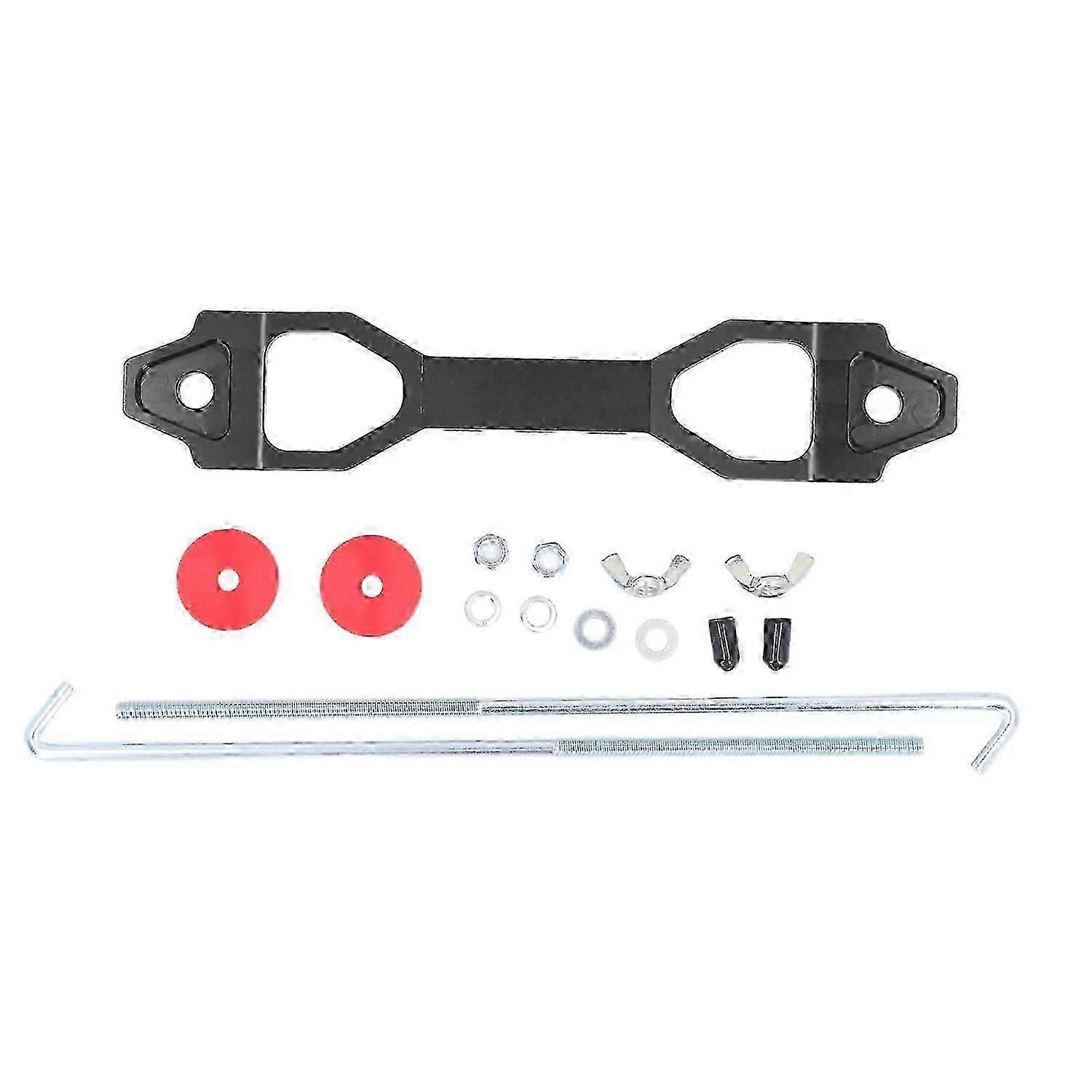 Battery Tie Down Heavy Duty Rustproof Battery Tie Down Bracket for 21 21R 22F 22HF 22R Red