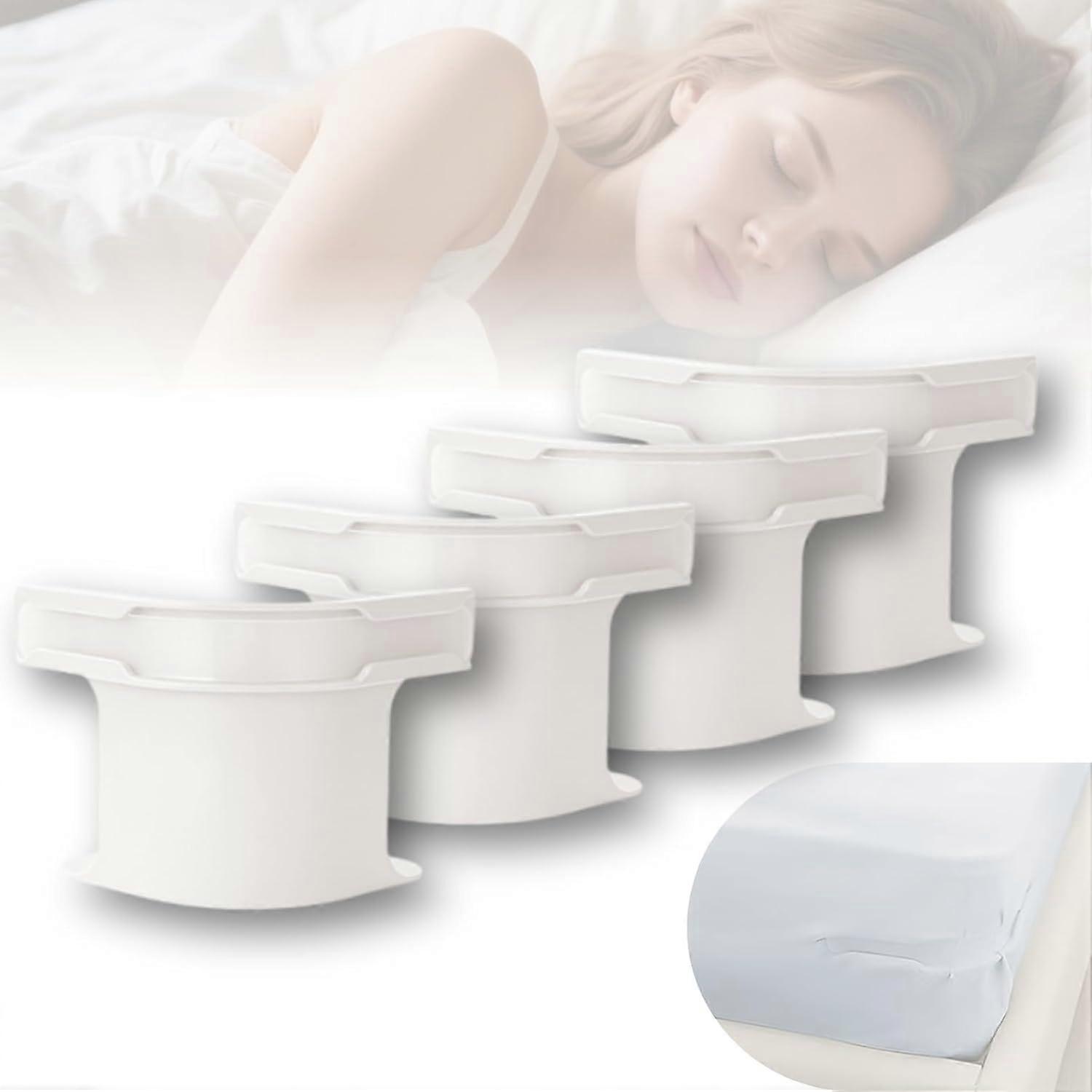 Lock Sheet Holders 4pcs Set Upgraded Alternative To Sheet Straps Corner Holders For Bed Sheets And All Mattress Sizes