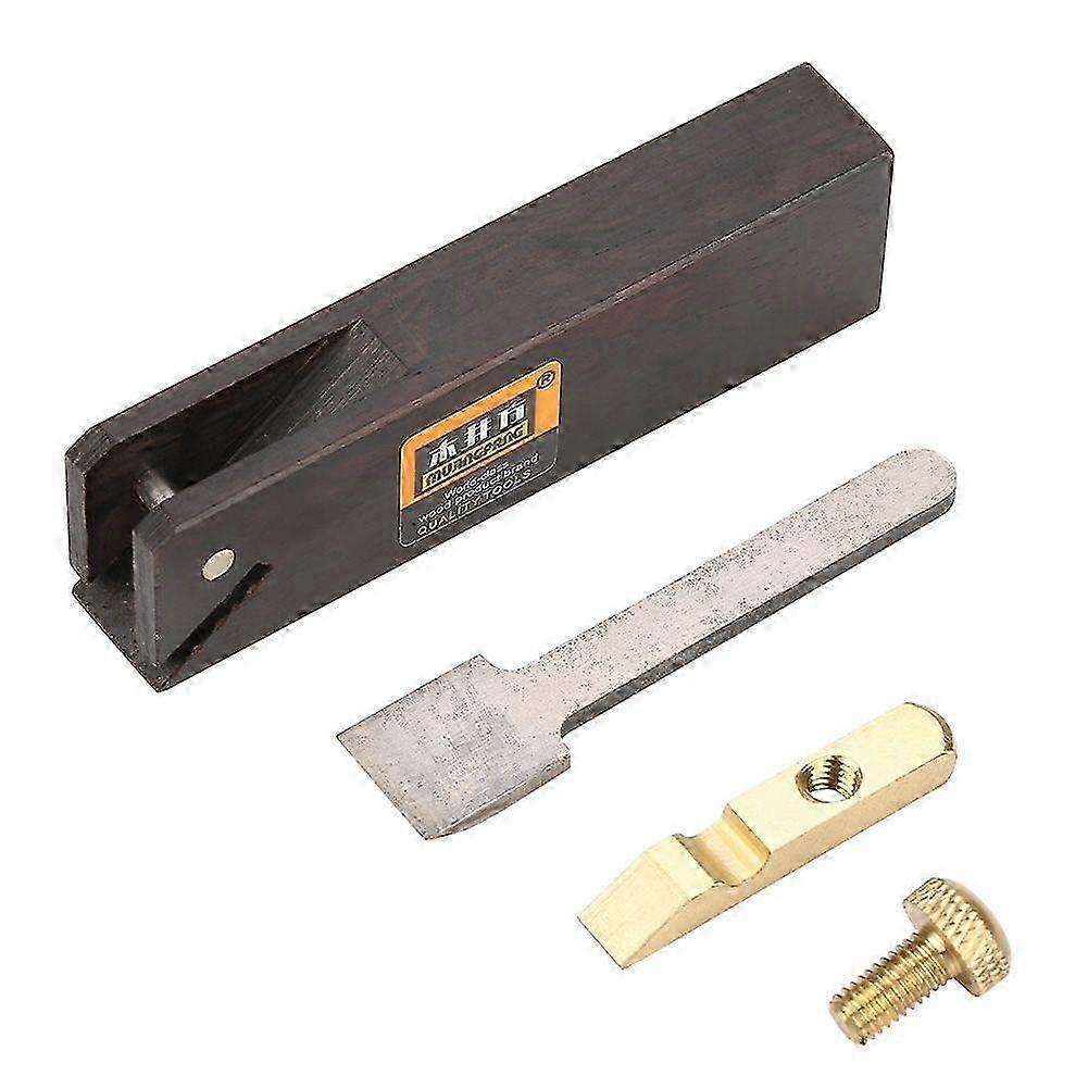 Ebony Mini DIY Cable Line Woodworking Plane Carpenter Wood Cutting Tool