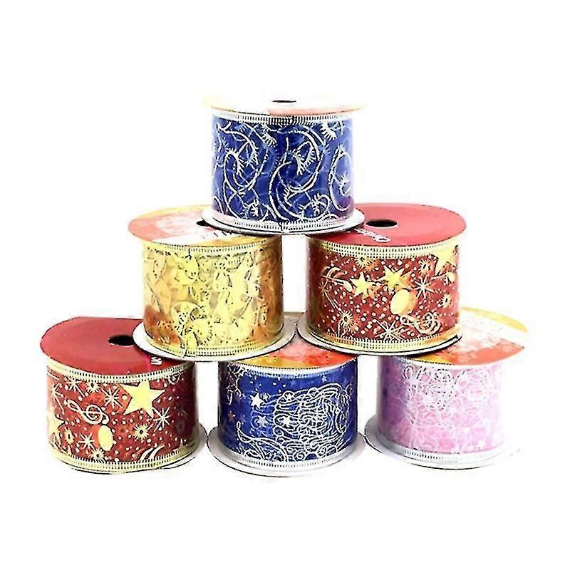 4rolls Christmas Gift Ribbon