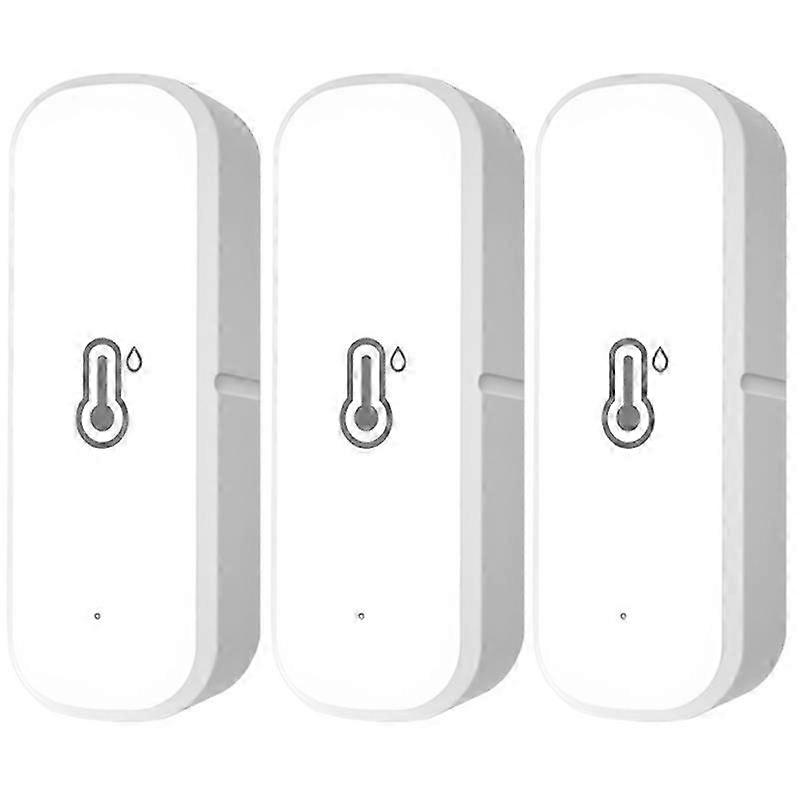 3st Tuya WiFi / Zigbee Temperatur Fuktighetssensor Termometer Hygrometer Smart Hem