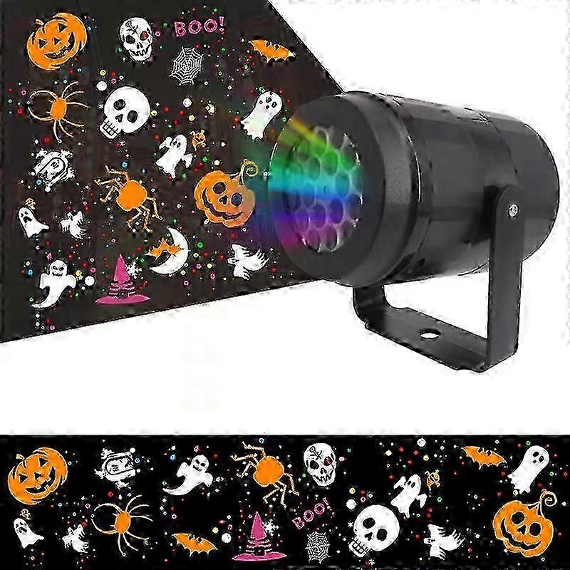 USB 5V 16-Pattern Festive Projection Light 2025