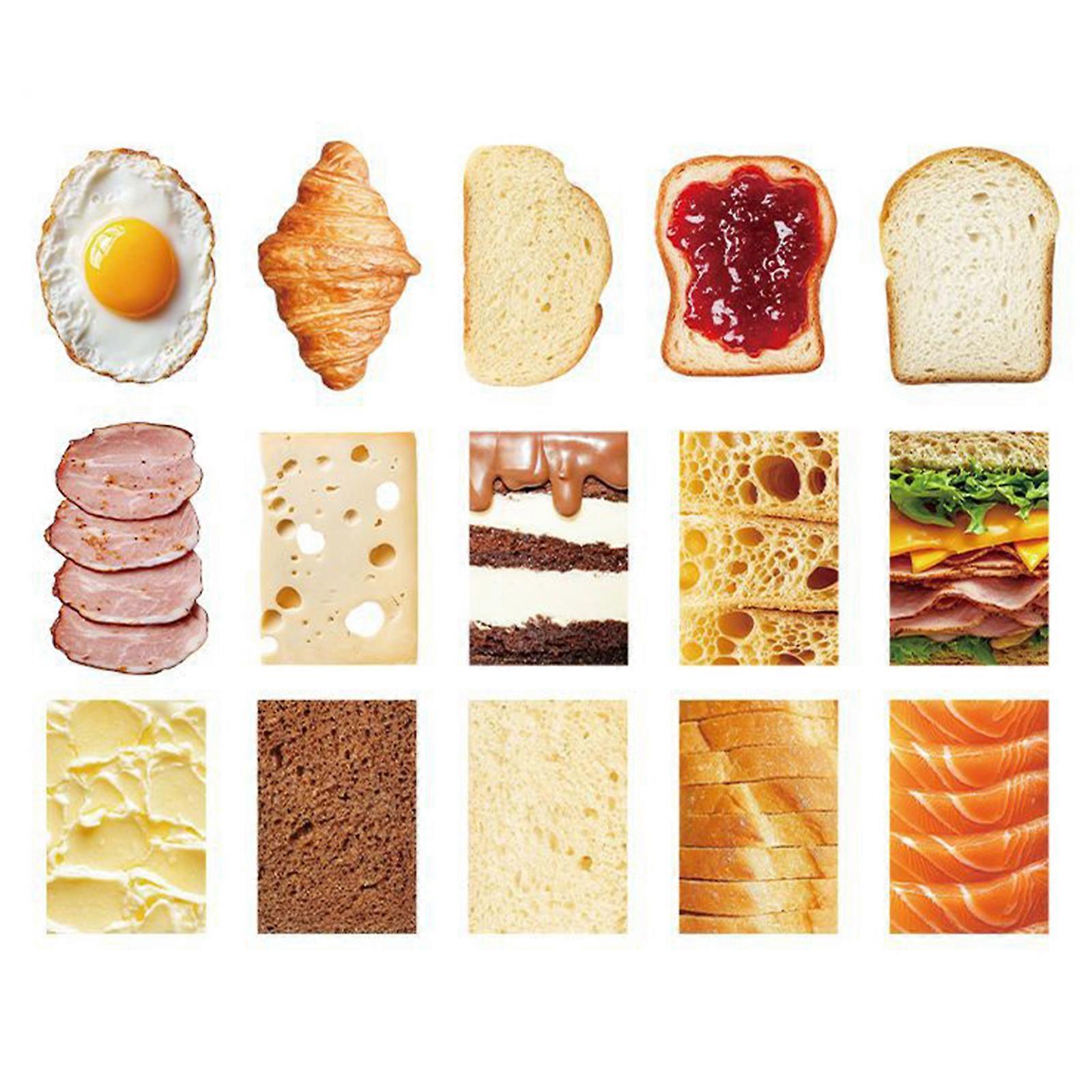 30 Sheets Fruit Veggie Patterned Note Paper Creative Writing Notepads For Scrapbooking Journal Card Making Craft Project Multicolor