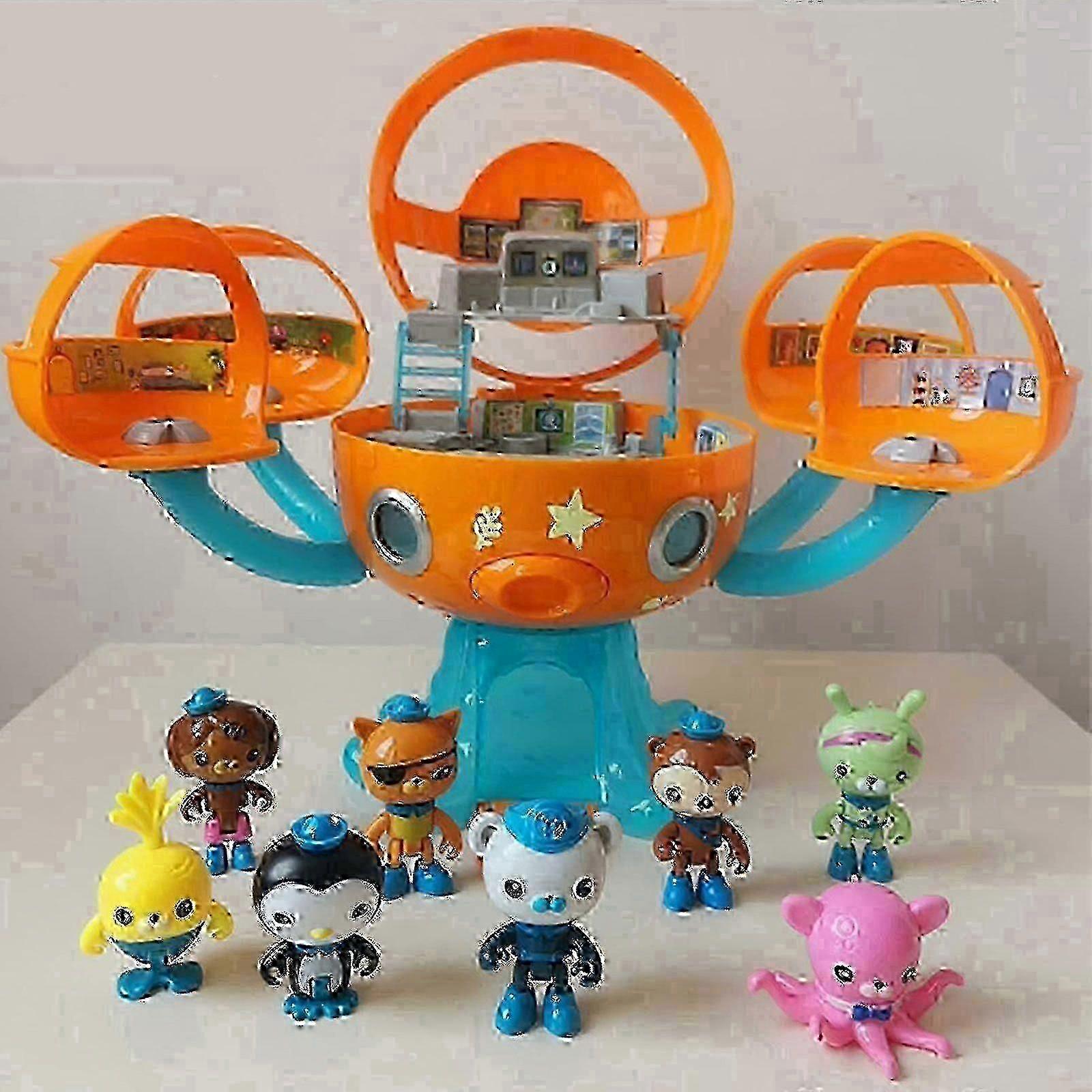 Octonauts Octopod Castle Adventure Playset 2025 with 8 Character Figures Including Barnacles and Kwazii
