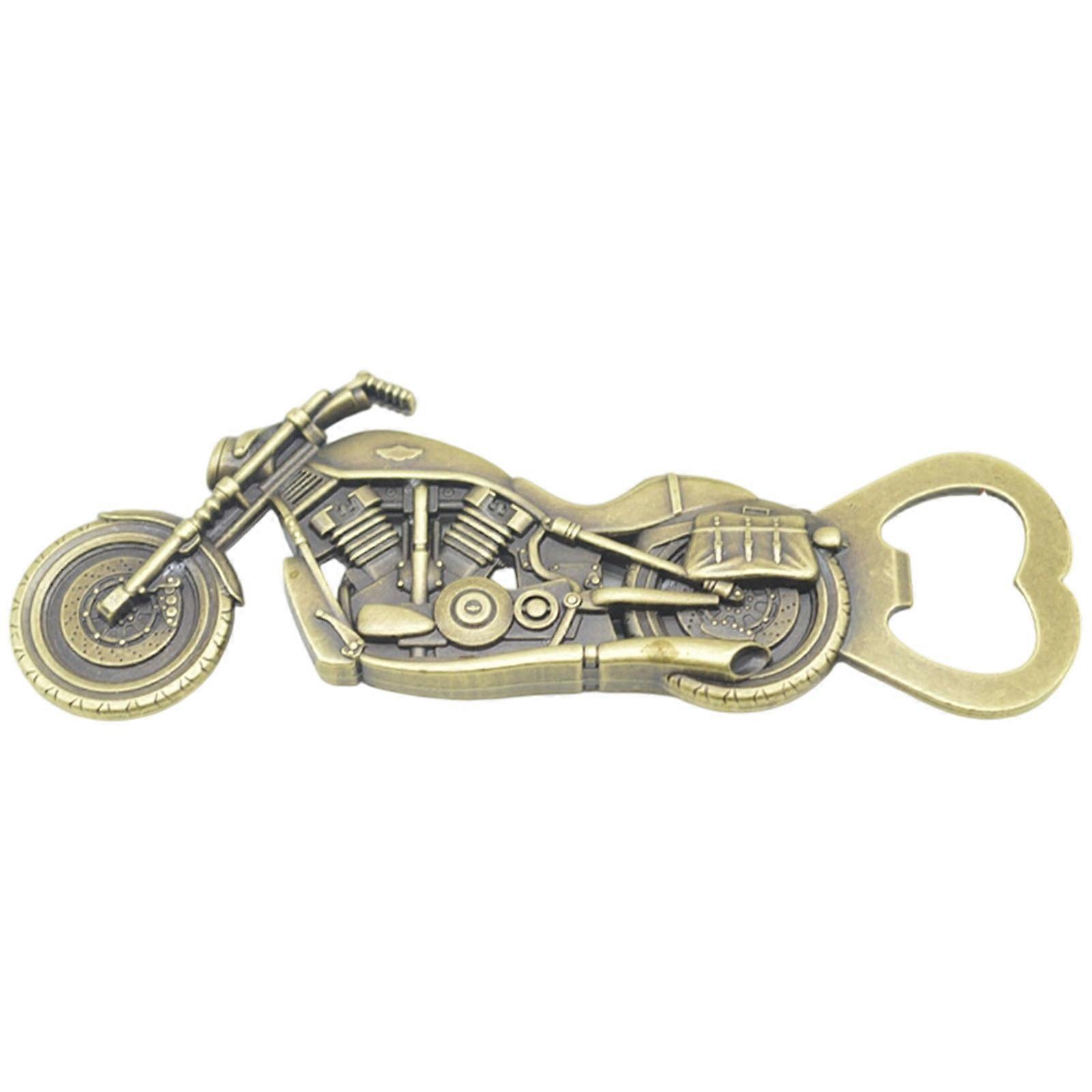 Miniature Motorbike Opener Solid Metal Building Easy Storage Solution For Camping And Home Pubs Multicolor