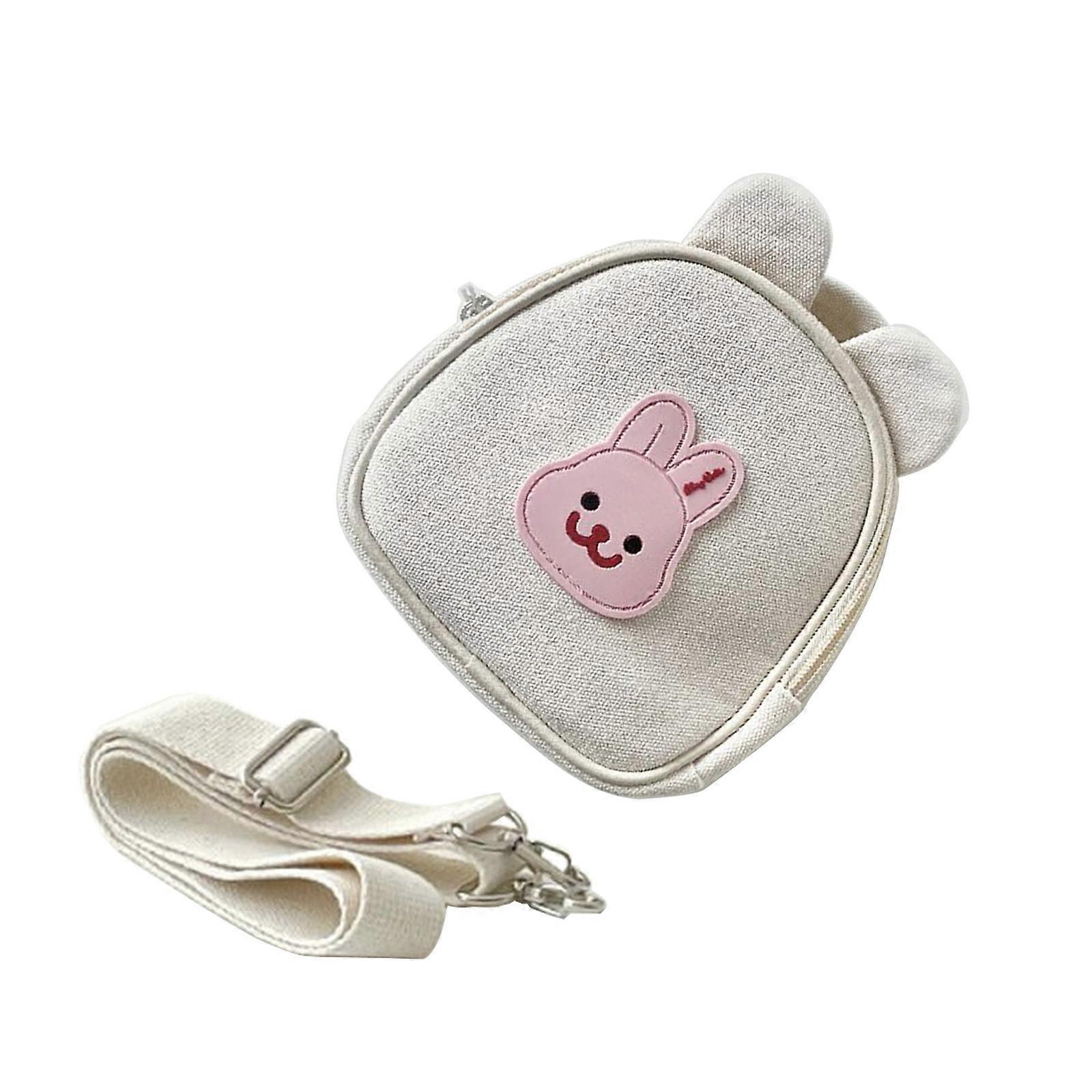 Multi functional Stroller Storage Bag Spacious Bear Rabbit Stroller Organizers Versatile Stroller Bag for Busy Parents Multicolor