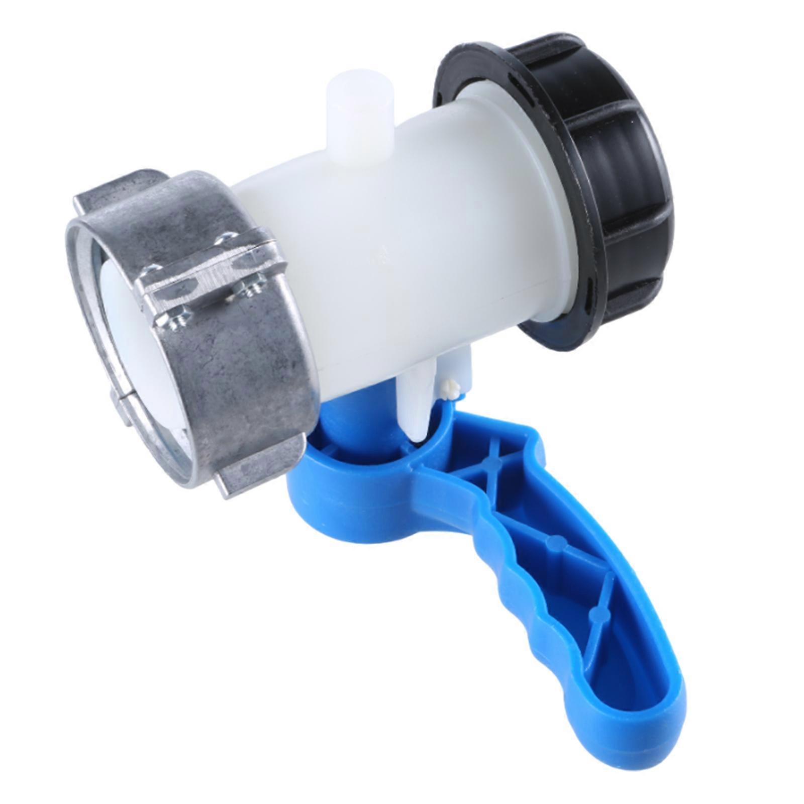Universals IBC Tanks Adapter DN40 62mm Water Tanks Outlet Adapter 1000L IBC Tanks Container Outlet Control Valves Enduring Multicolor