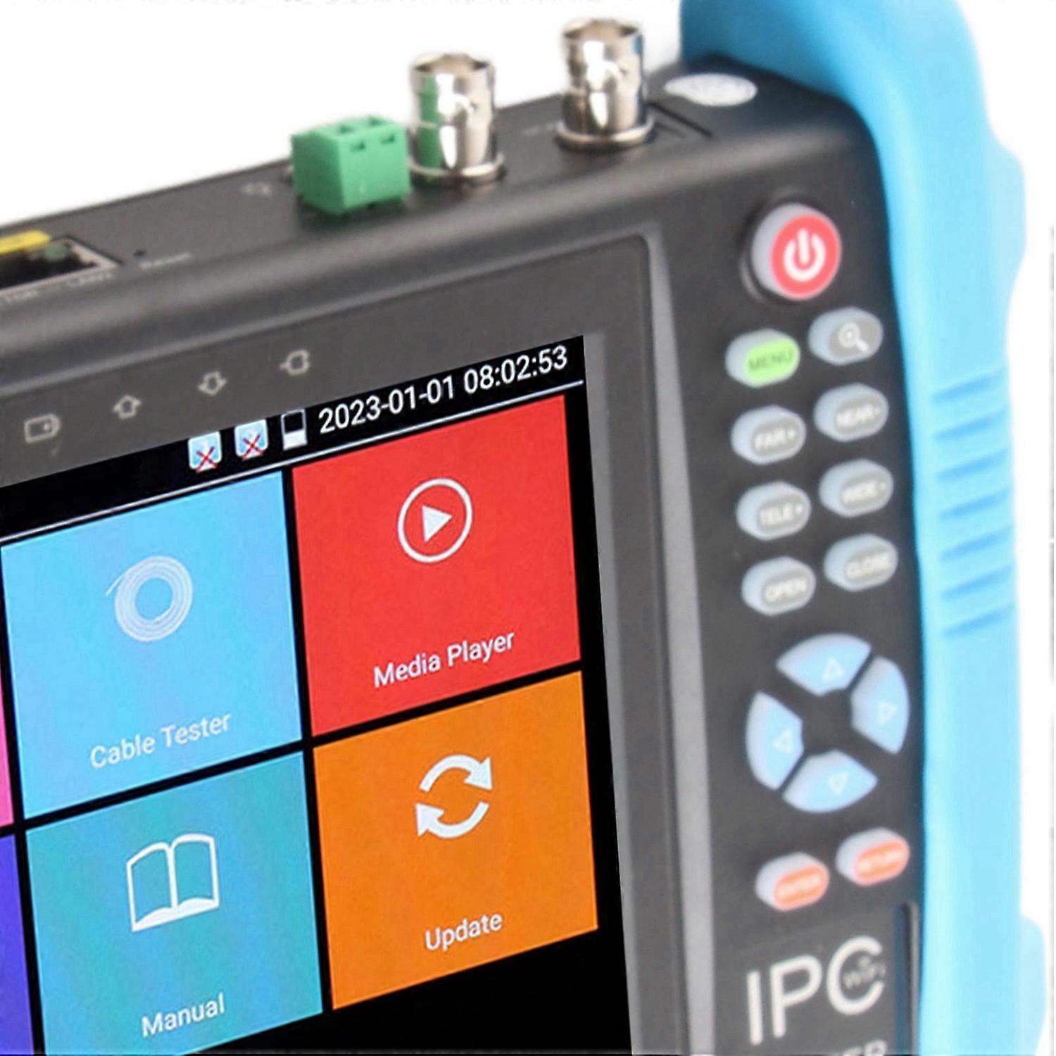 7in CCTV Tester IPC 9800PLUS 4K H.265 Camera Tester for CCTV Systems