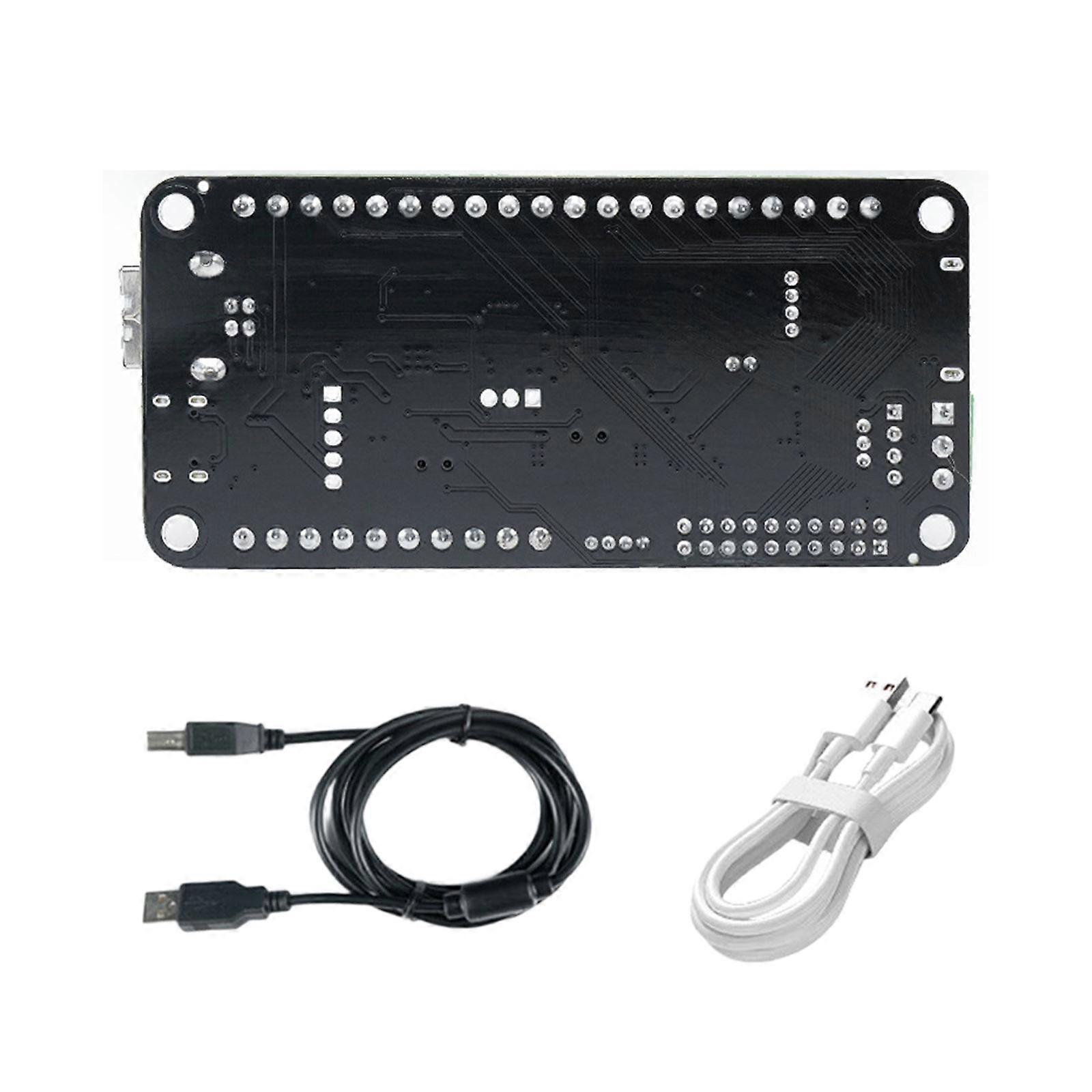 USB Passthrough Fighting Board V5.6E RP2040 Çok Platformlu Oyun Aksesuarları için Gelişmiş Çok Renkli Fighting Board