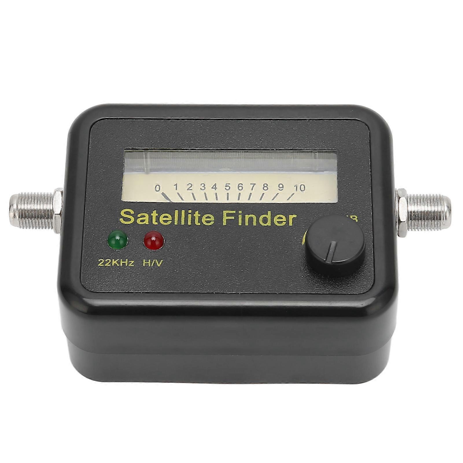 Détecteur de signal satellite Indicateur professionnel d’antenne TV compacte sensible avec écran LCD