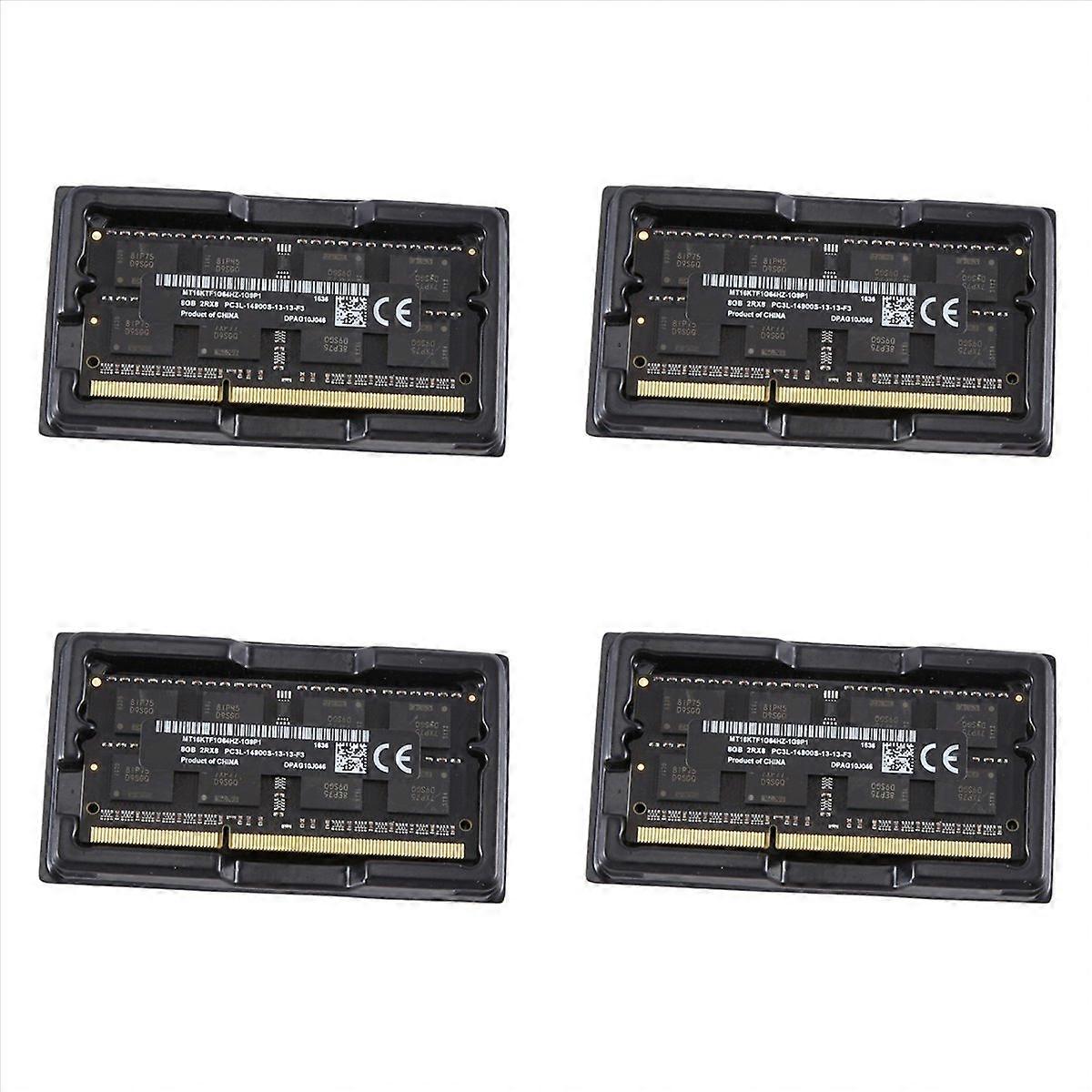 4X 8GB DDR3 Laptop Ram Memory 1866Mhz PC3-14900 2RX8 204 Pins 1.35V SODIMM for Laptop Memory Ram
